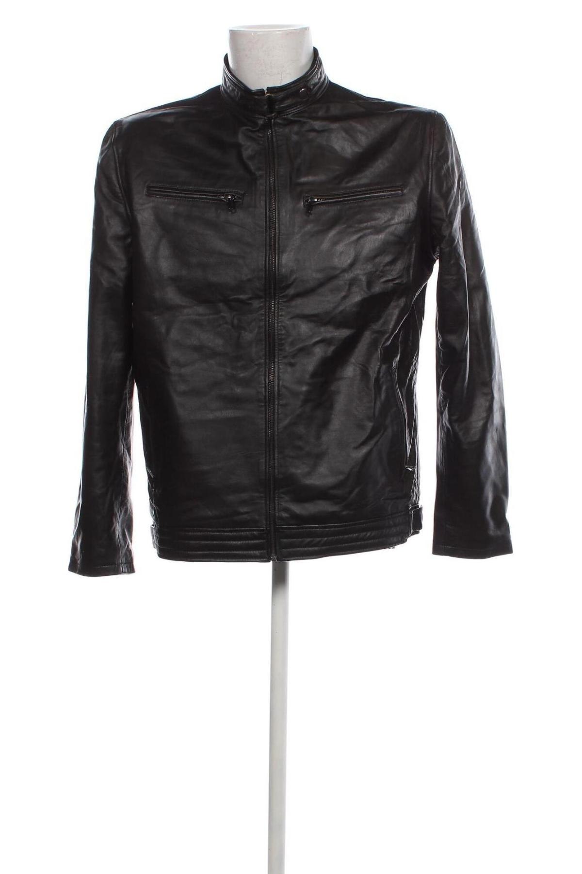 Pánska kožená bunda  Liberty, Veľkosť XXL, Farba Čierna, Cena  81,08 €