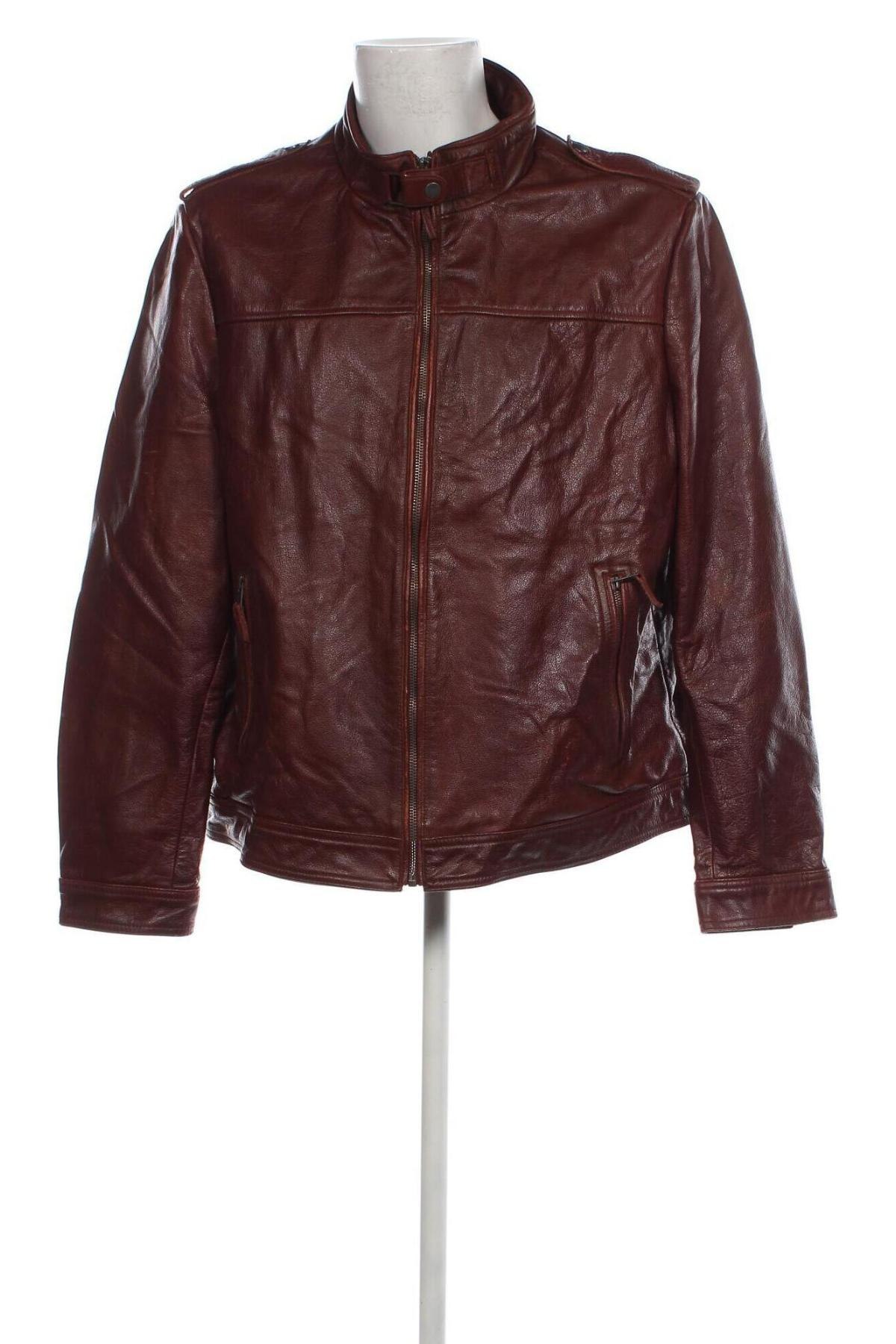 Pánska kožená bunda  Mey & Edlich, Veľkosť XL, Farba Hnedá, Cena  128,14 €