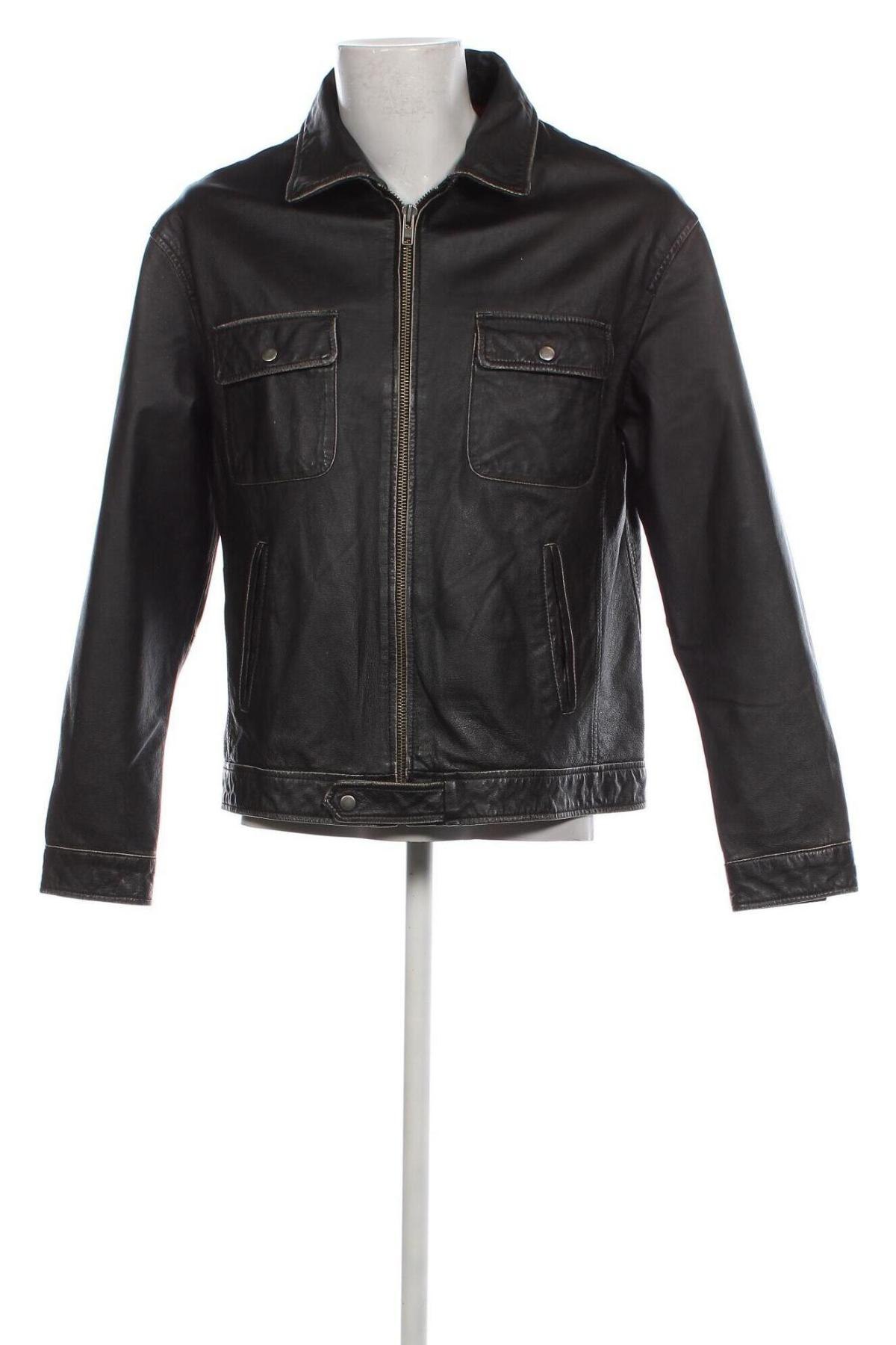 Herren Lederjacke TCA, Größe L, Farbe Schwarz, Preis € 74,46