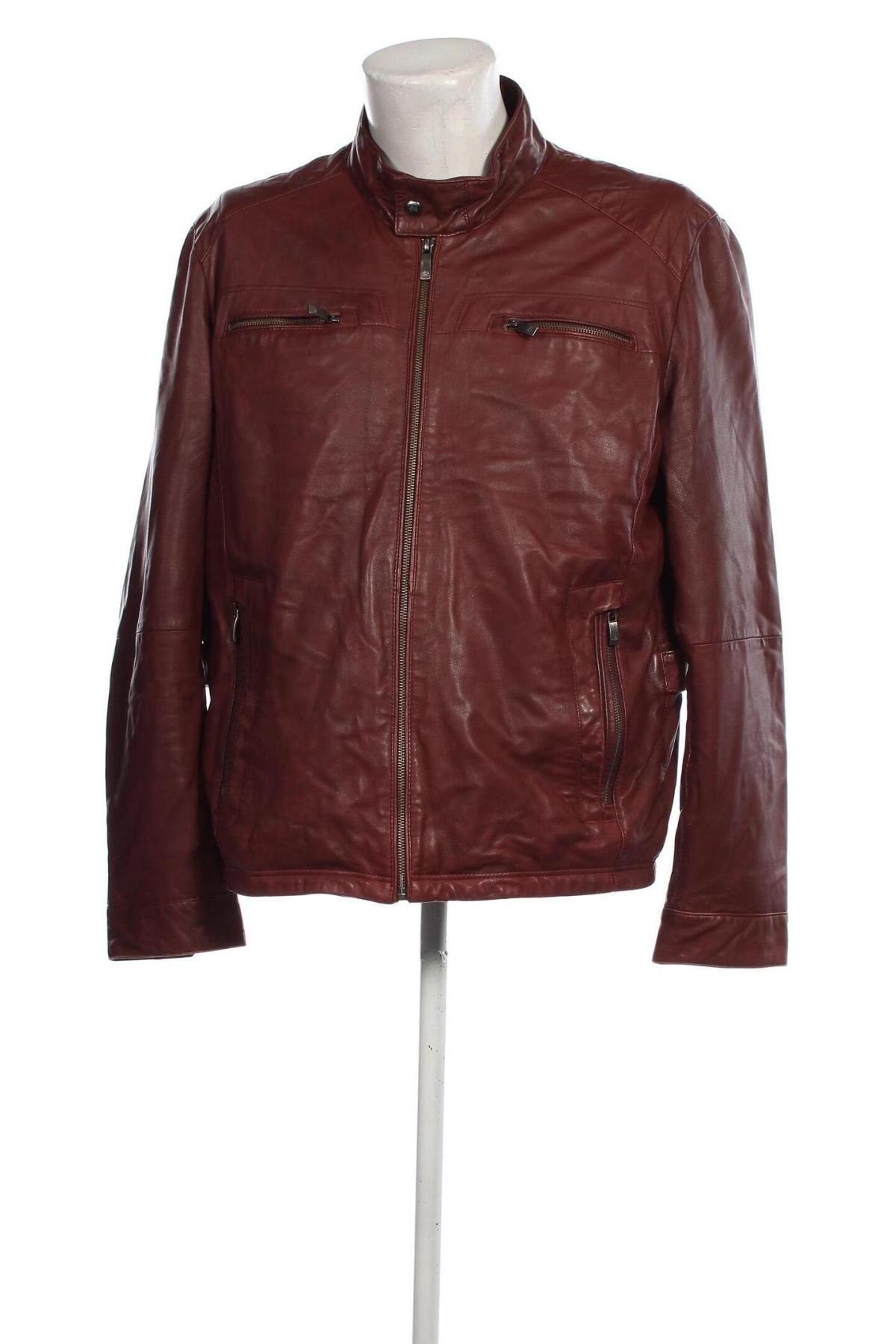 Herren Lederjacke Walbusch, Größe XL, Farbe Rot, Preis € 59,99