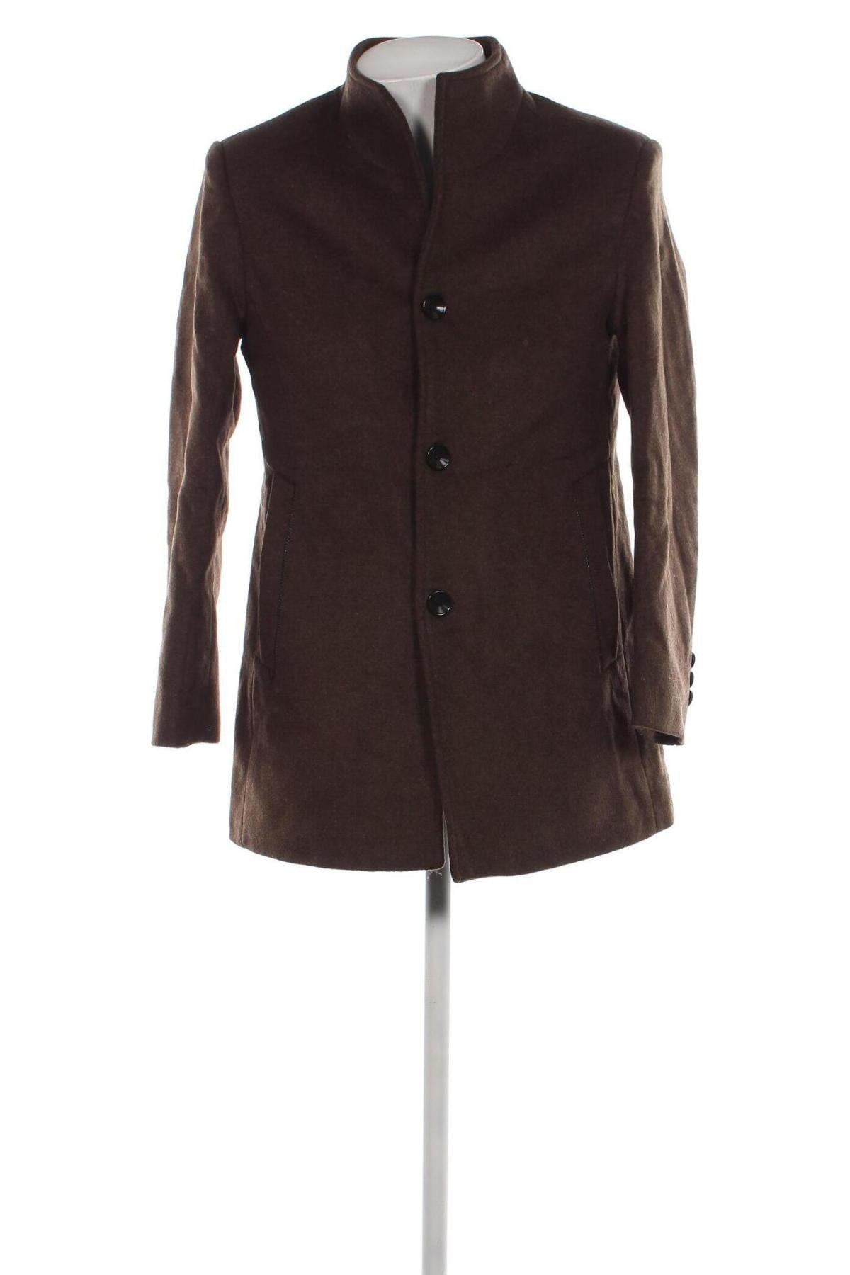 Мъжко палто, Размер M, Цвят Кафяв, Цена 69,55 лв.