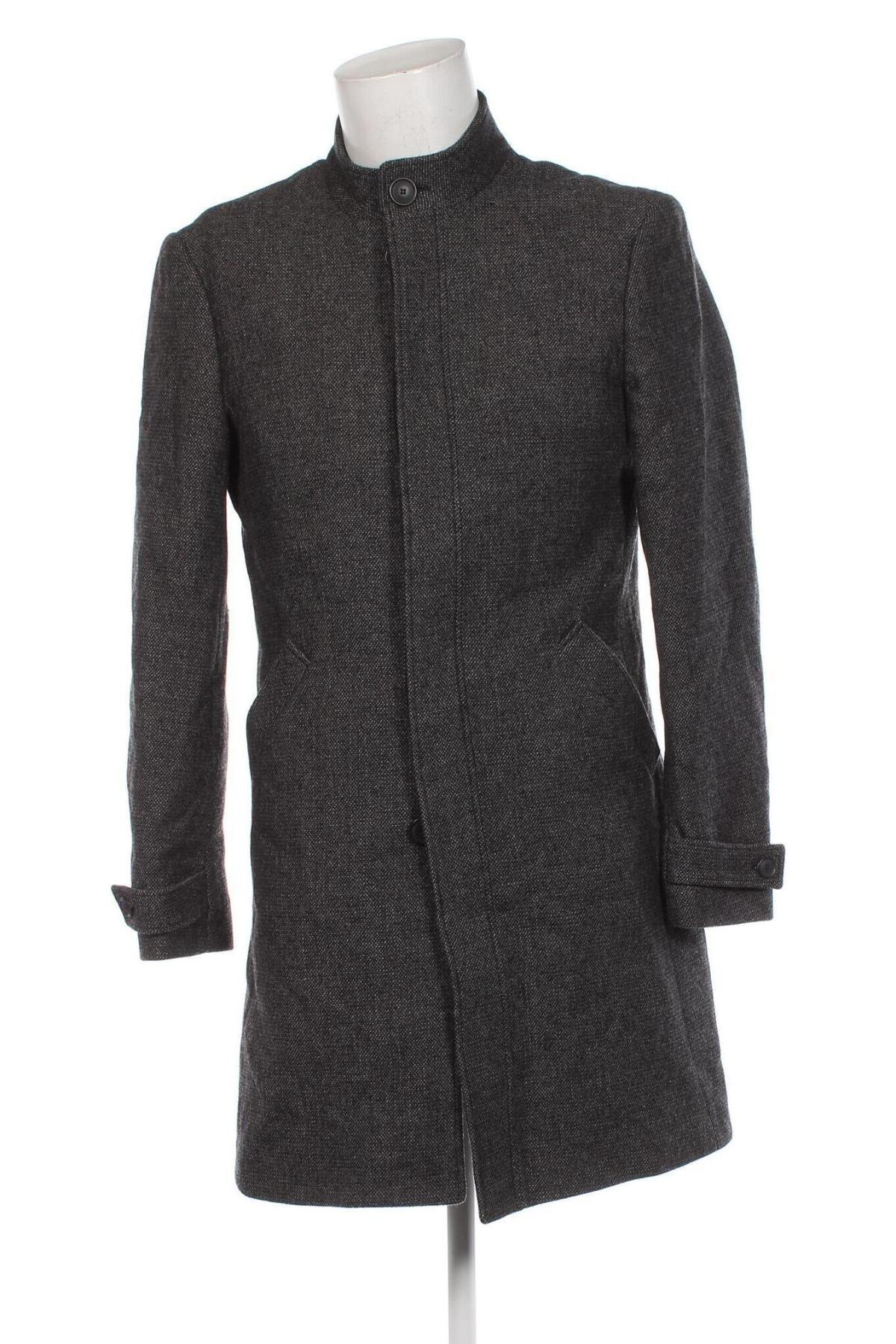 Мъжко палто Bruuns Bazaar, Размер M, Цвят Сив, Цена 89,60 лв.