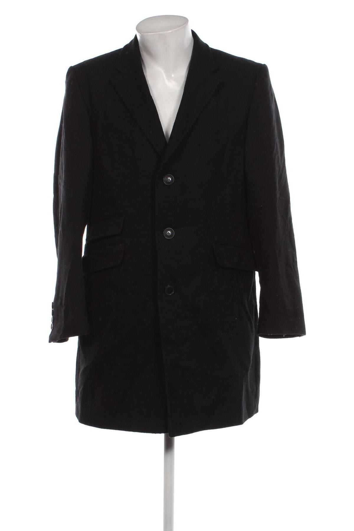 Мъжко палто Club Of Gents, Размер L, Цвят Черен, Цена 83,30 лв.