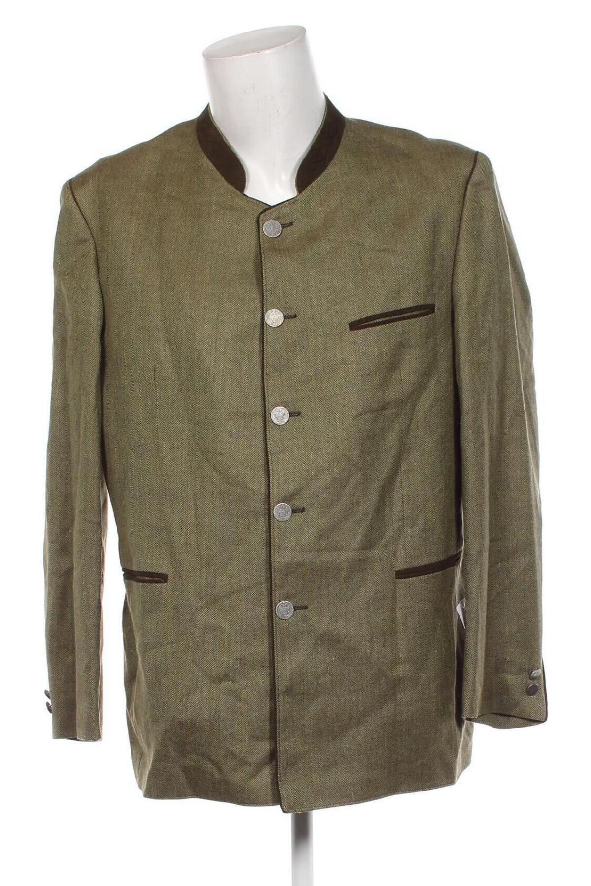 Мъжко сако, Размер S, Цвят Зелен, Цена 35,00 лв.