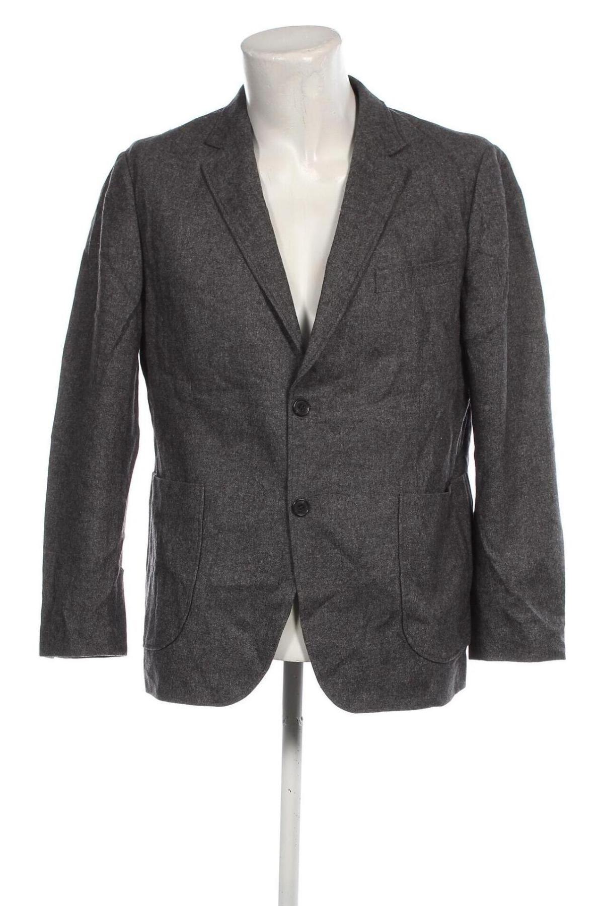 Herren Sakko Dressmann, Größe L, Farbe Grau, Preis € 7,79