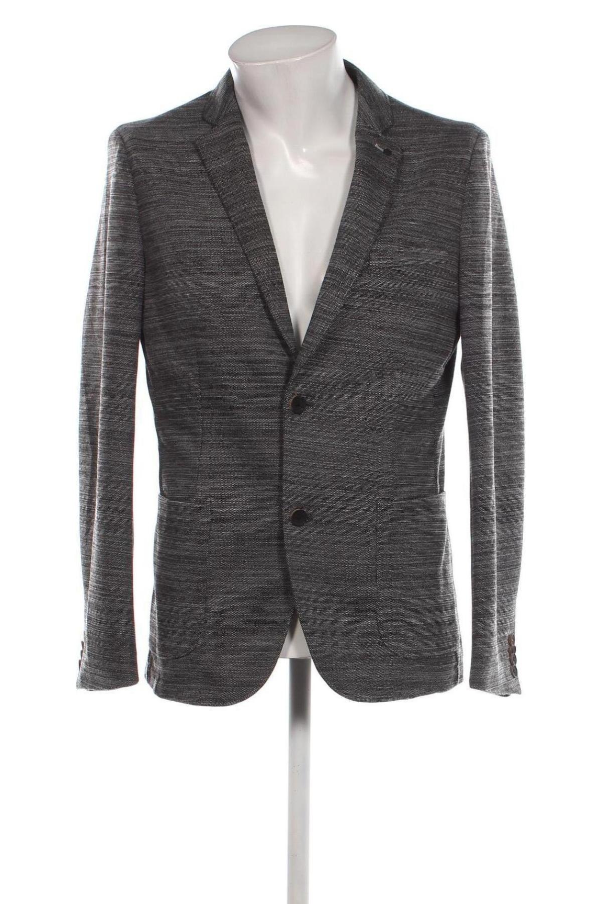 Herren Sakko Tom Tailor, Größe L, Farbe Grau, Preis 41,75 €