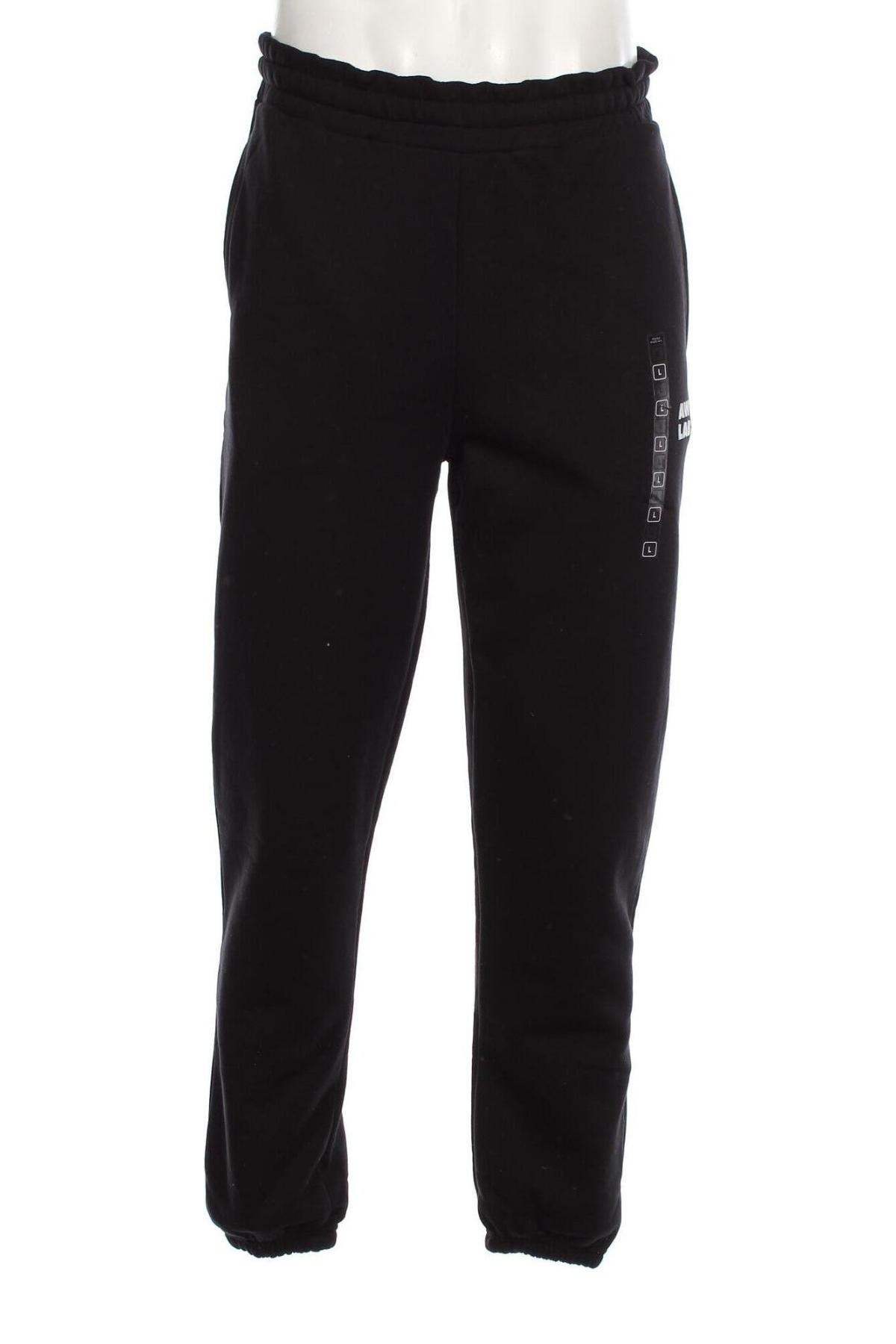 Pantaloni trening de bărbați AW LAB, Mărime L, Culoare Negru, Preț 93,99 Lei