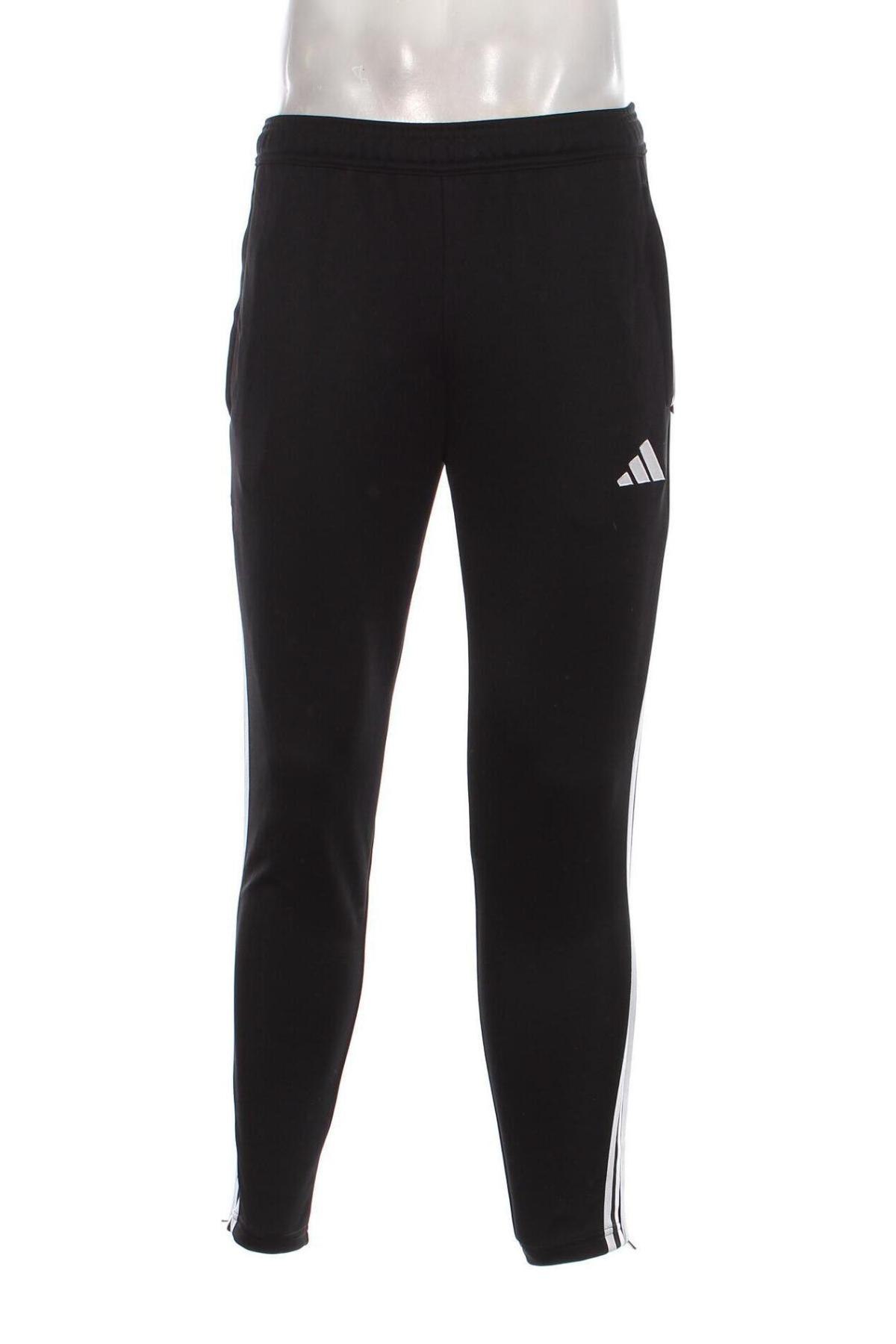 Pantaloni trening de bărbați Adidas, Mărime M, Culoare Negru, Preț 305,92 Lei