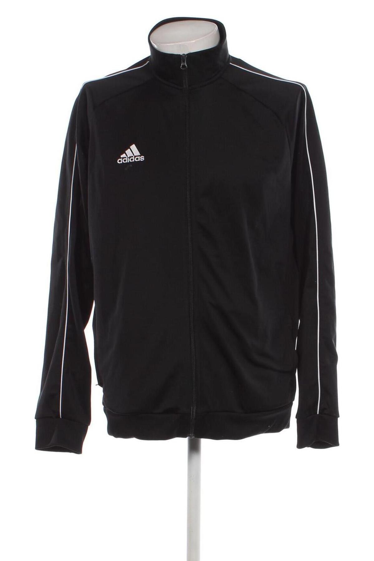 Мъжко спортно горнище Adidas, Размер XL, Цвят Черен, Цена 48,00 лв.