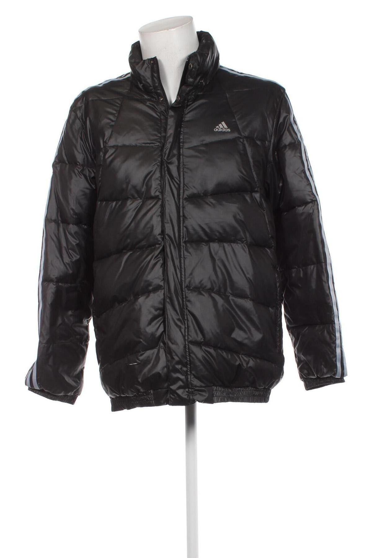Мъжко яке Adidas, Размер L, Цвят Черен, Цена 123,00 лв.