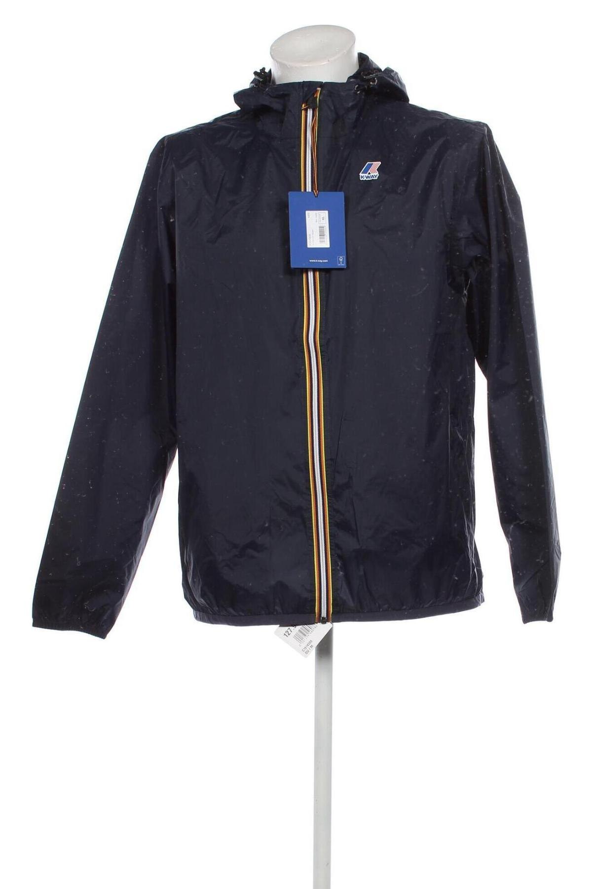 Ανδρικό μπουφάν K-Way, Μέγεθος XL, Χρώμα Μπλέ, Τιμή 103,92 €