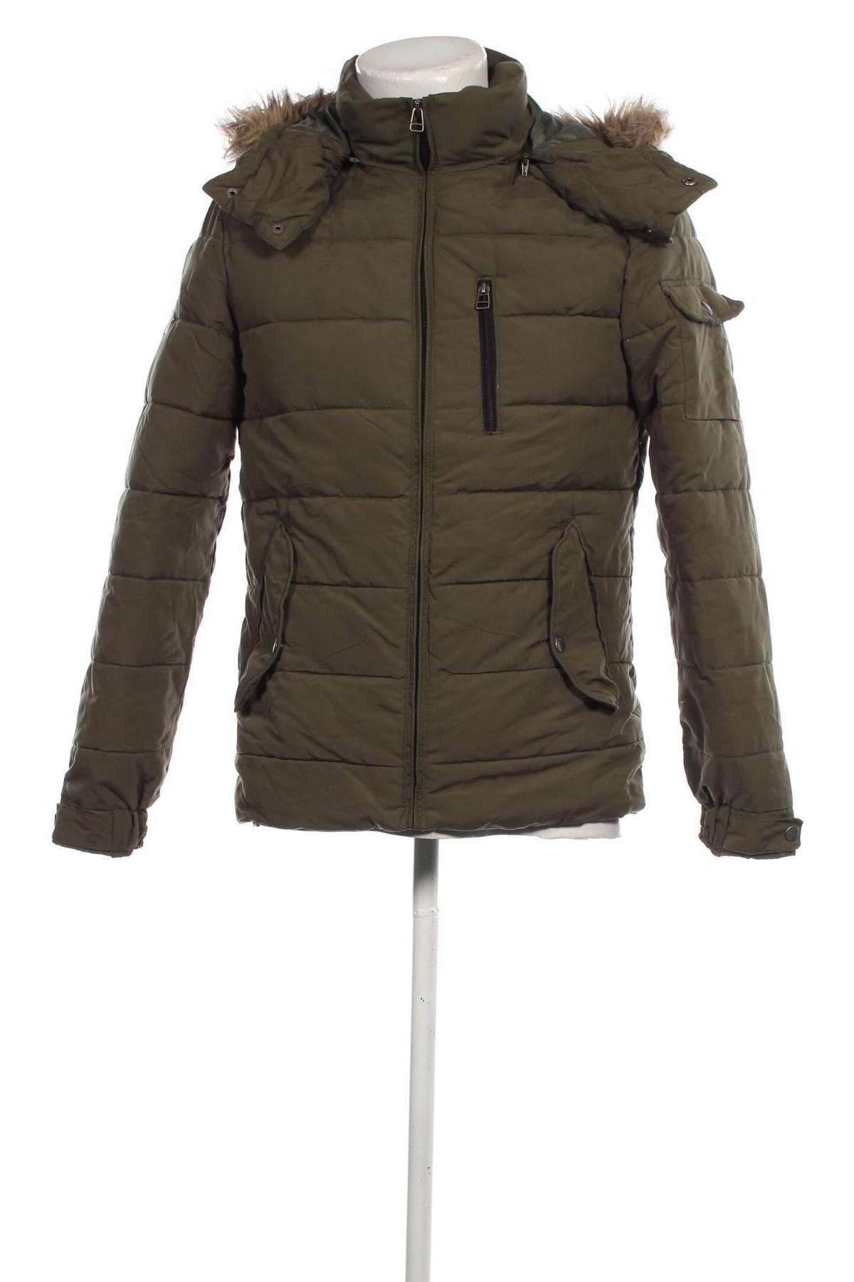 Pánska bunda  Originals By Jack & Jones, Veľkosť S, Farba Zelená, Cena  17,95 €