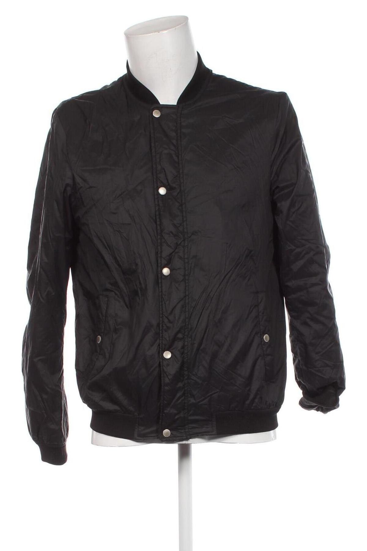 Herrenjacke Pull&Bear, Größe L, Farbe Schwarz, Preis € 16,49