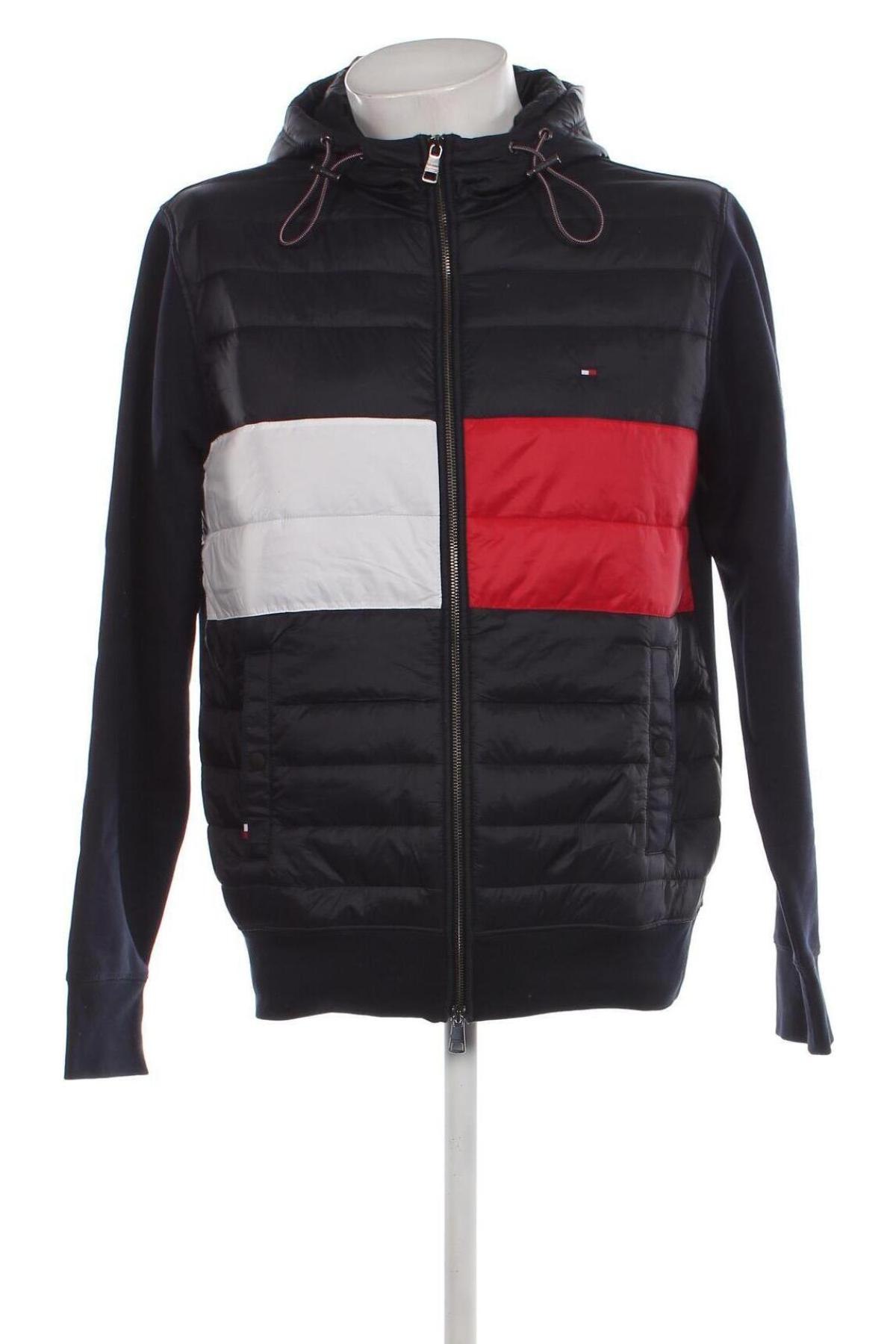 Męska kurtka Tommy Hilfiger, Rozmiar XL, Kolor Niebieski, Cena 873,20 zł