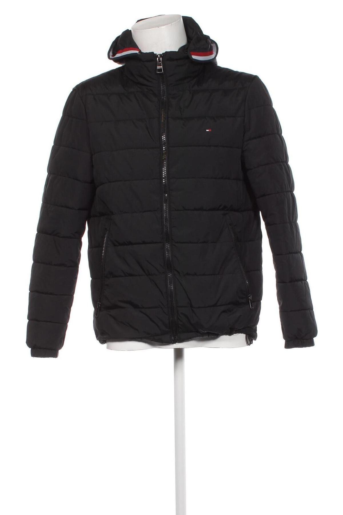 Pánska bunda  Tommy Hilfiger, Veľkosť M, Farba Čierna, Cena  232,95 €