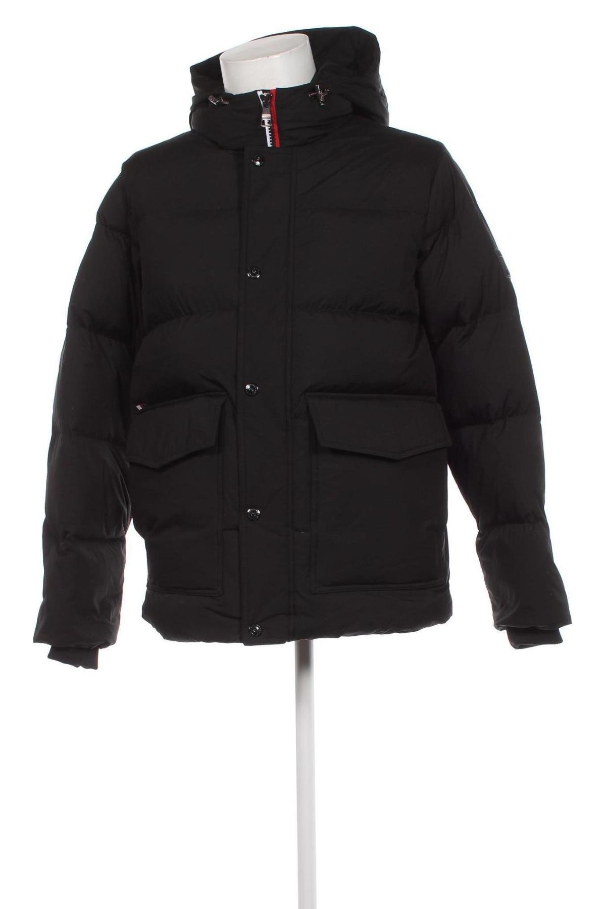 Geacă de bărbati Tommy Hilfiger, Mărime M, Culoare Negru, Preț 1.065,99 Lei