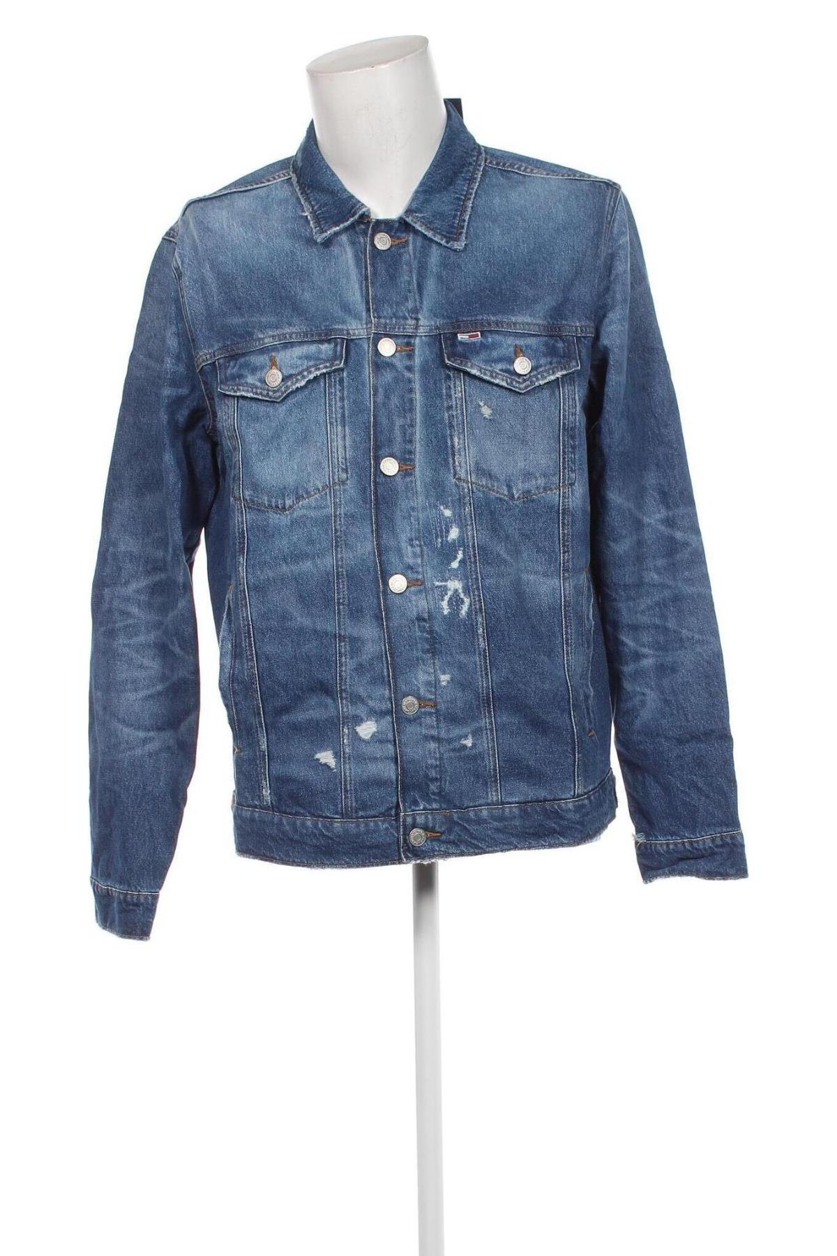 Pánska bunda  Tommy Jeans, Veľkosť XL, Farba Modrá, Cena  50,57 €