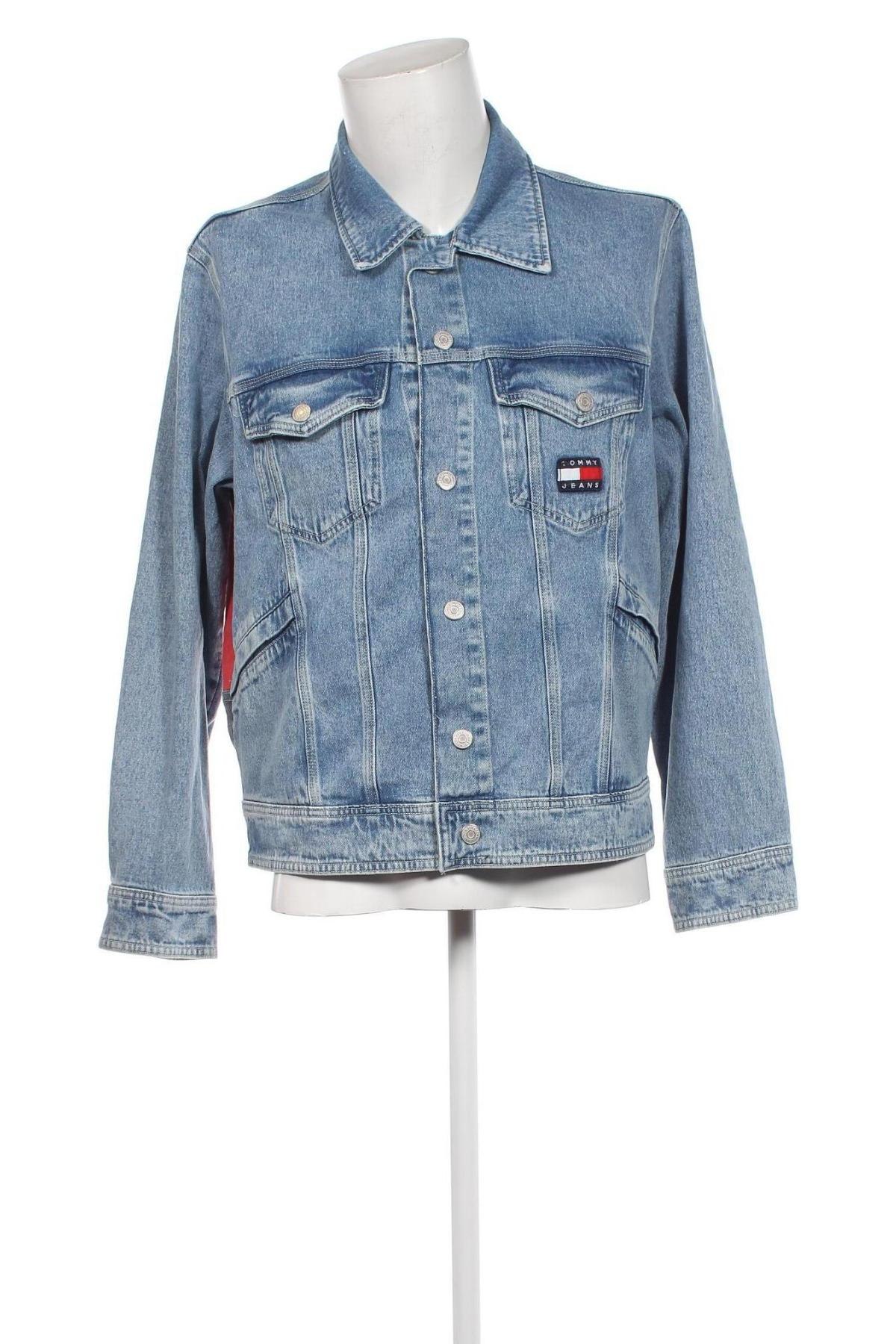 Férfi dzseki Tommy Jeans, Méret M, Szín Kék, Ár 38 299 Ft