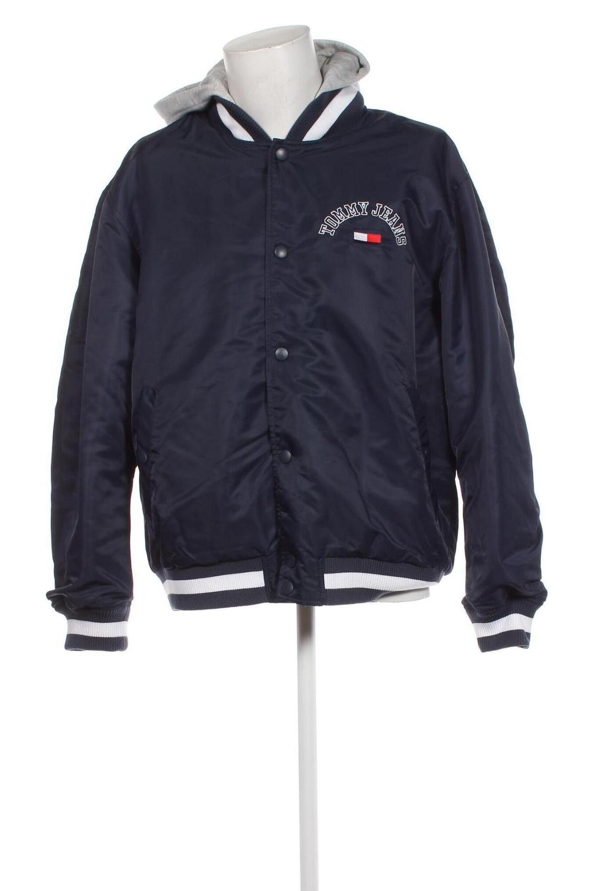 Herrenjacke Tommy Jeans, Größe L, Farbe Blau, Preis 135,99 €