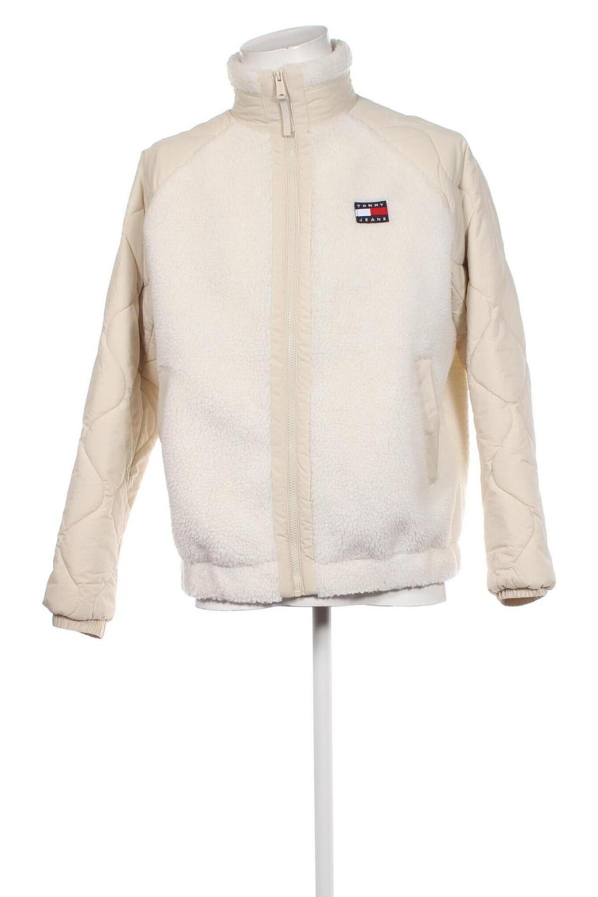 Herrenjacke Tommy Jeans, Größe M, Farbe Weiß, Preis 135,99 €