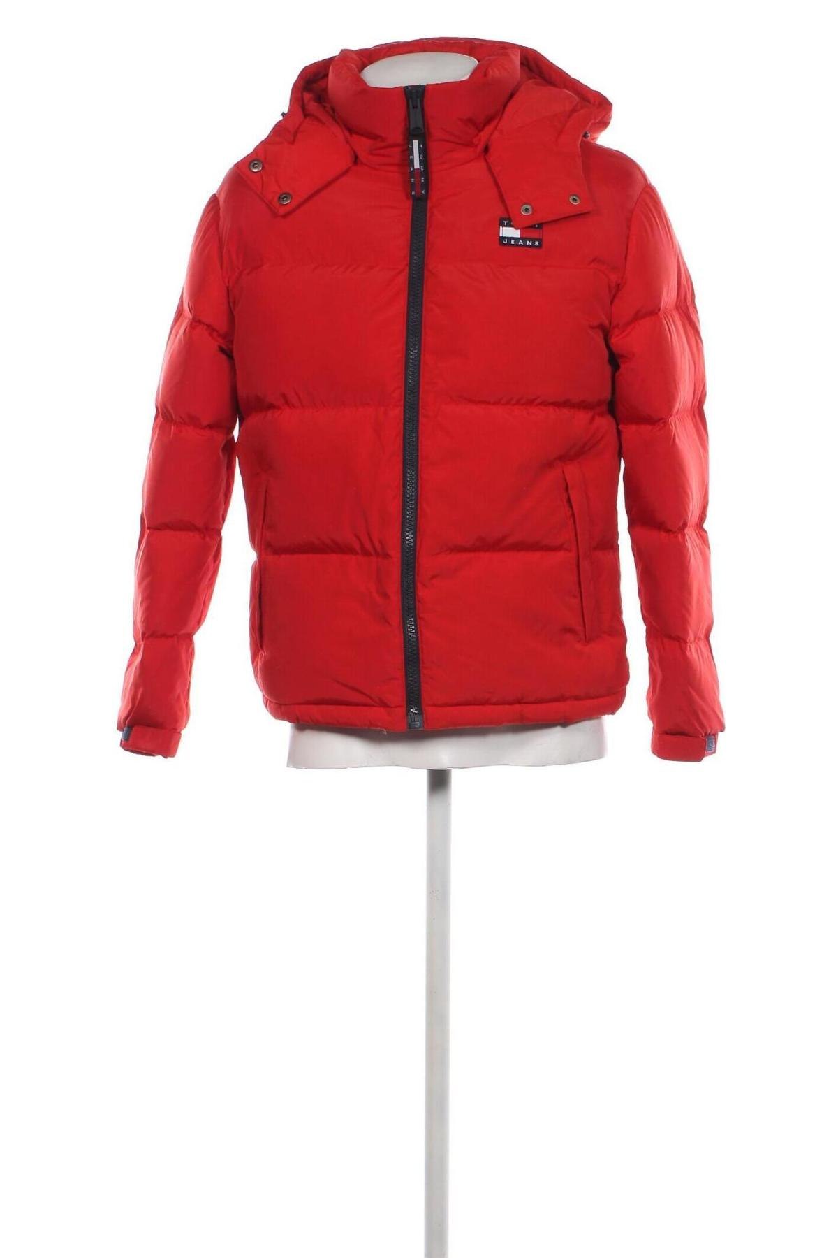 Pánská bunda  Tommy Jeans, Velikost M, Barva Červená, Cena  3 979,00 Kč