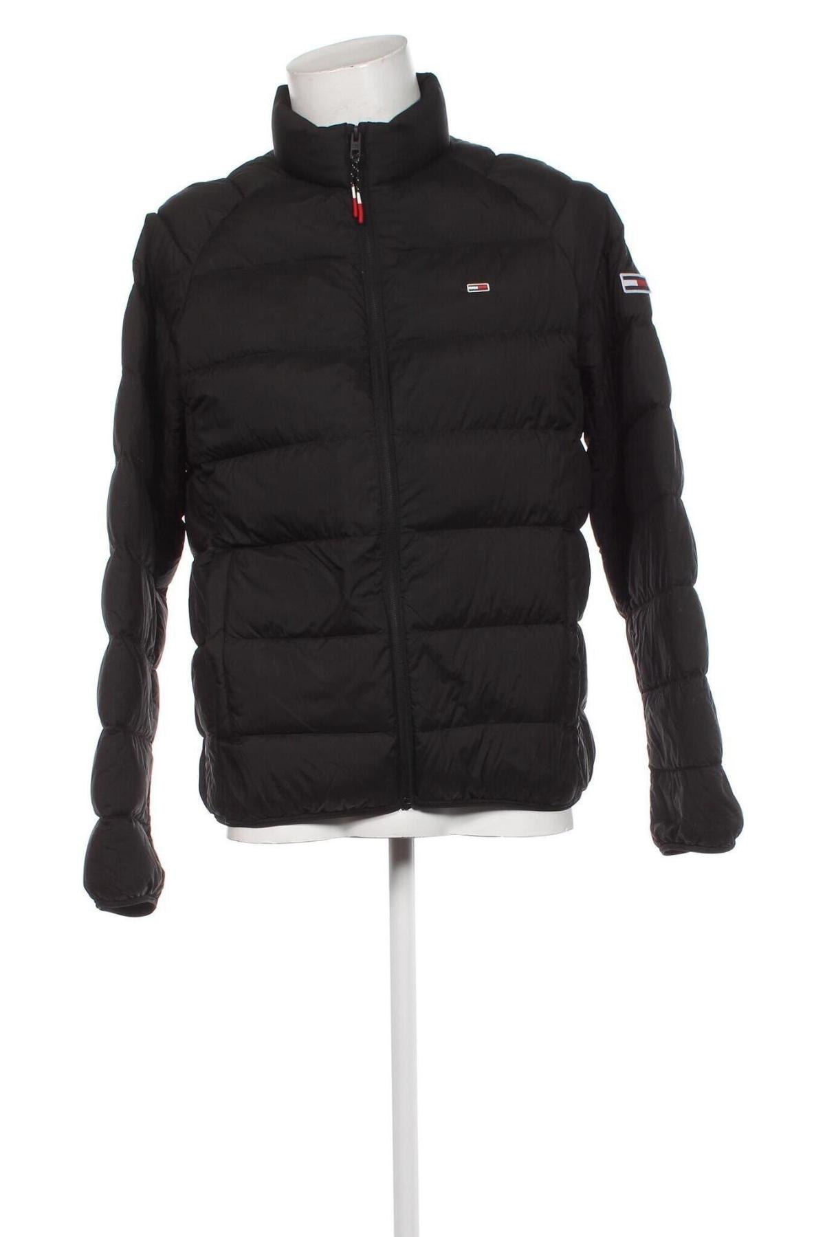 Herrenjacke Tommy Jeans, Größe L, Farbe Schwarz, Preis € 102,99