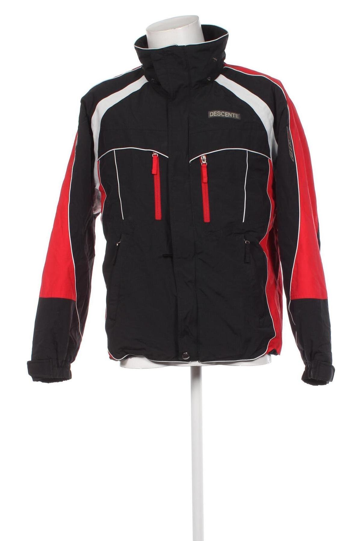 Мъжко яке за зимни спортове Descente, Размер L, Цвят Черен, Цена 136,00 лв.