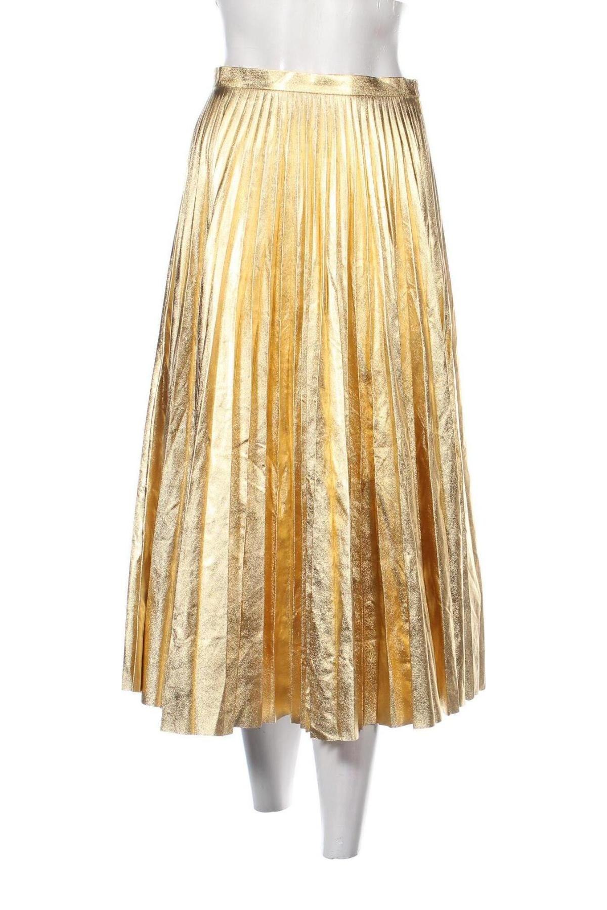 Rock Topshop, Größe M, Farbe Golden, Preis 33,79 €