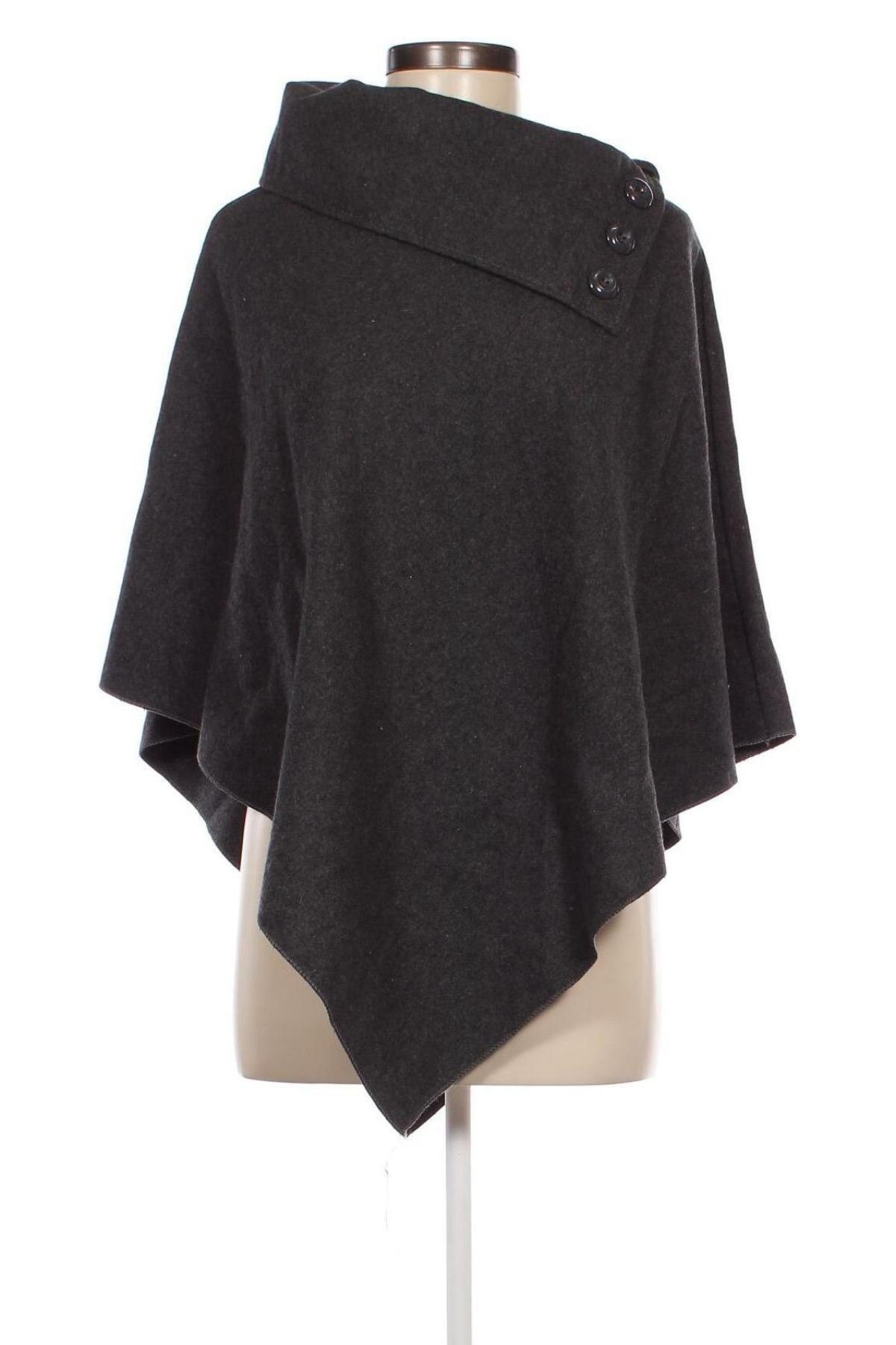 Poncho, Größe S, Farbe Grau, Preis € 11,69