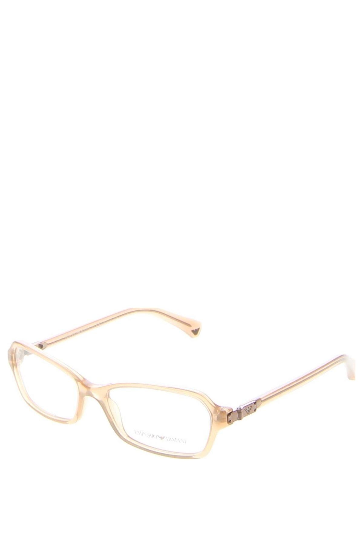 Brillengestelle Emporio Armani, Farbe Beige, Preis 46,48 €