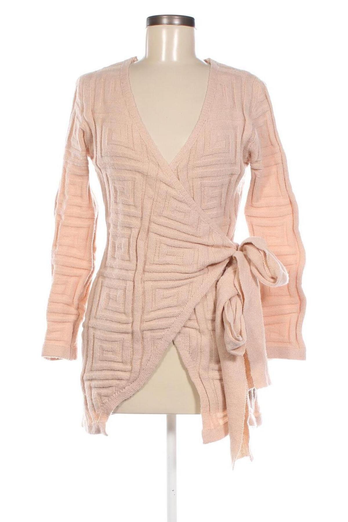 Damen Strickjacke, Größe M, Farbe Beige, Preis 7,49 €