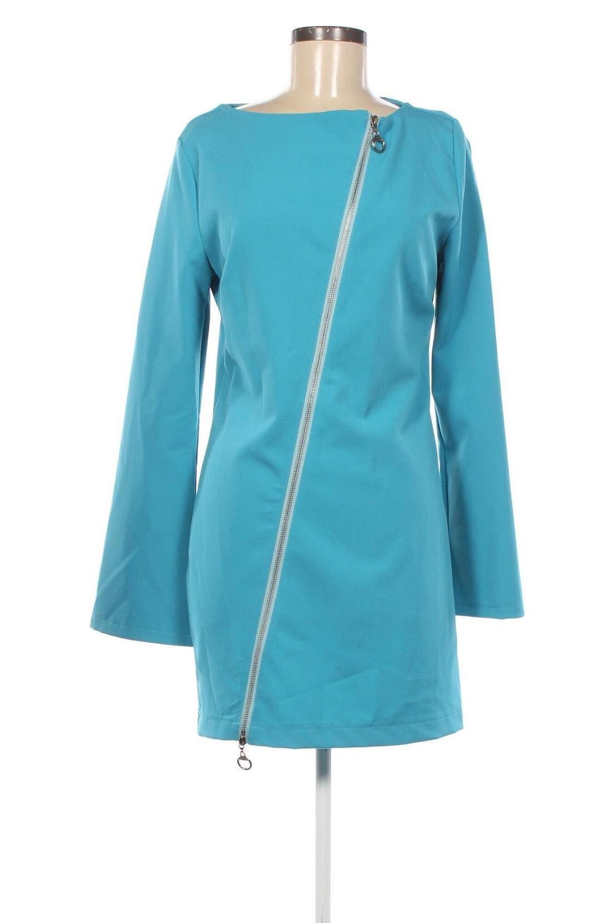 Kleid, Größe M, Farbe Blau, Preis 15,99 €