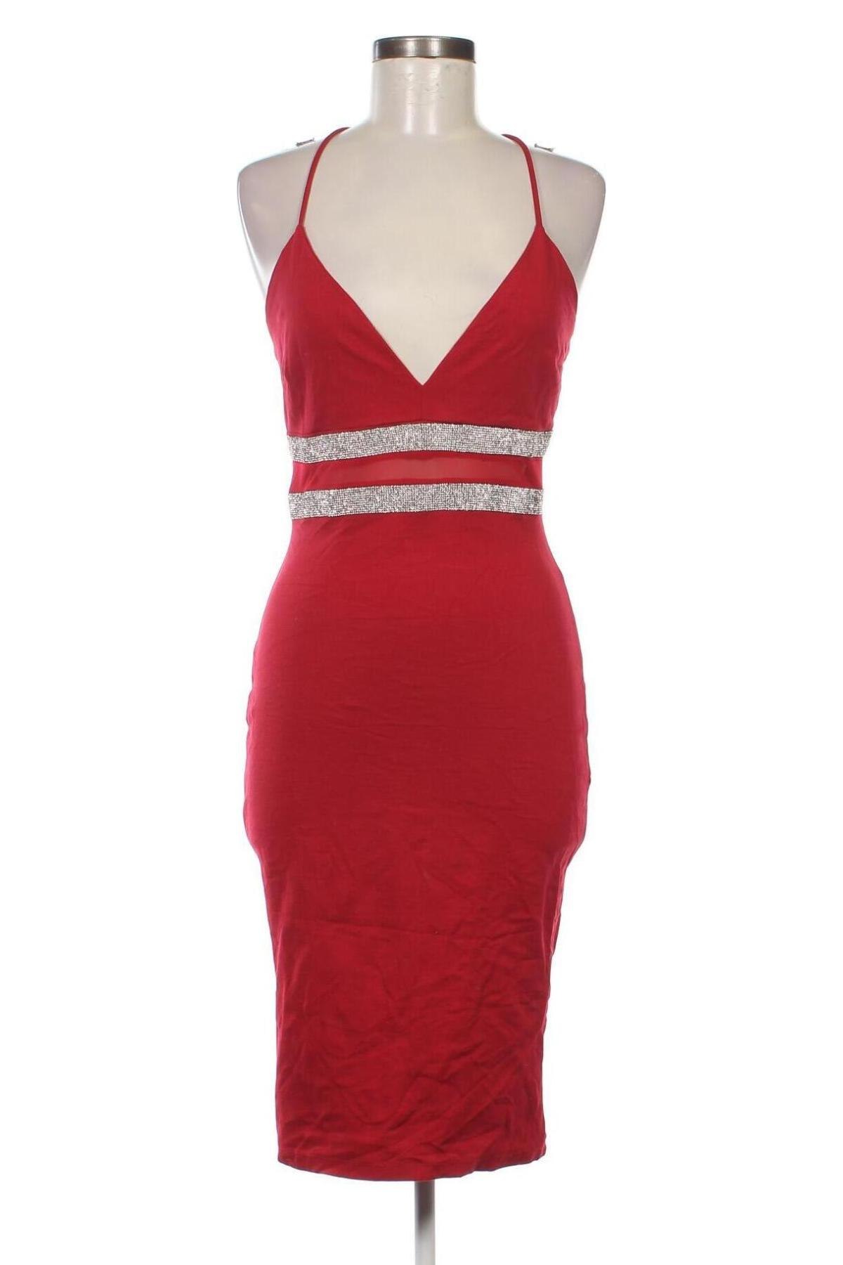 Kleid, Größe L, Farbe Rot, Preis € 6,49