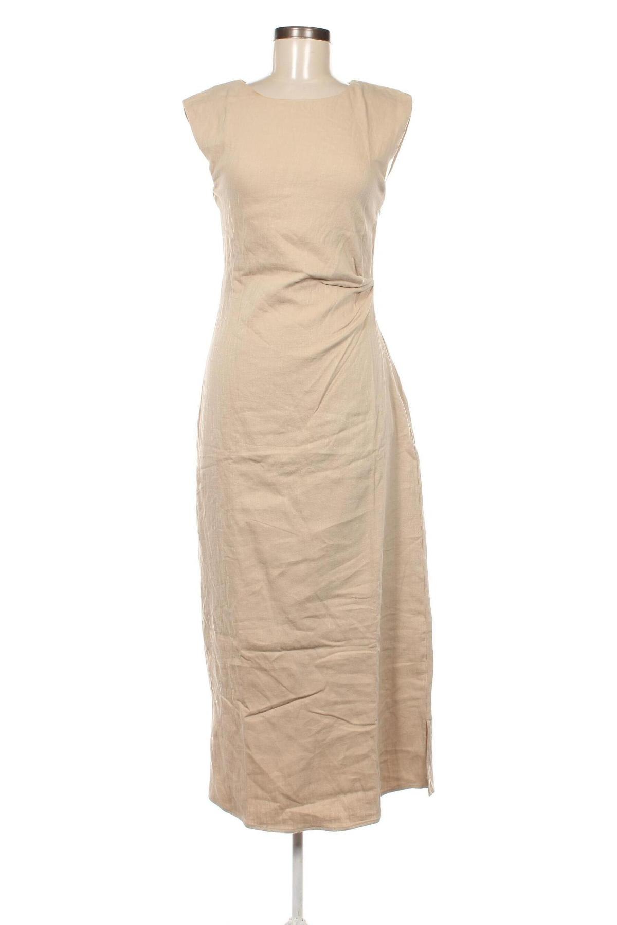 Kleid ABOUT YOU x Marie von Behrens, Größe XS, Farbe Beige, Preis 85,98 €