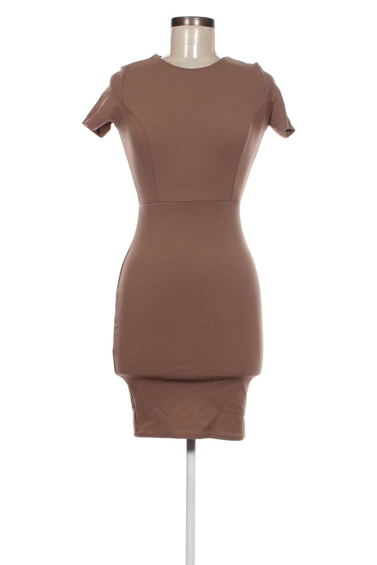 Kleid Boohoo, Größe S, Farbe Beige, Preis 5,49 €