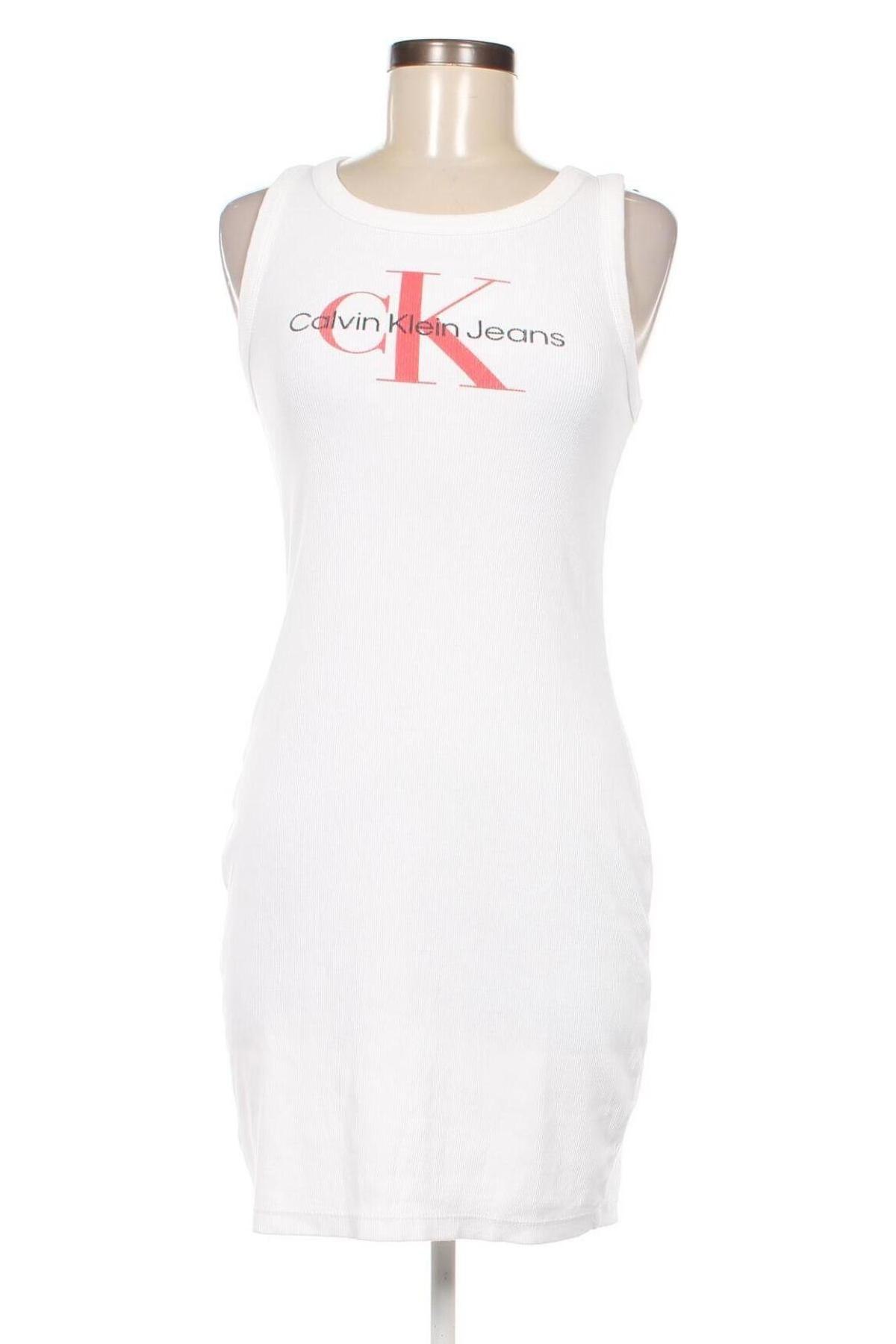 Sukienka Calvin Klein Jeans, Rozmiar S, Kolor Biały, Cena 249,49 zł