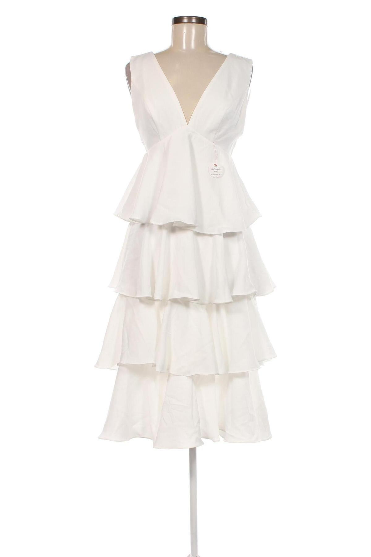 Kleid Chi Chi, Größe S, Farbe Weiß, Preis € 27,84