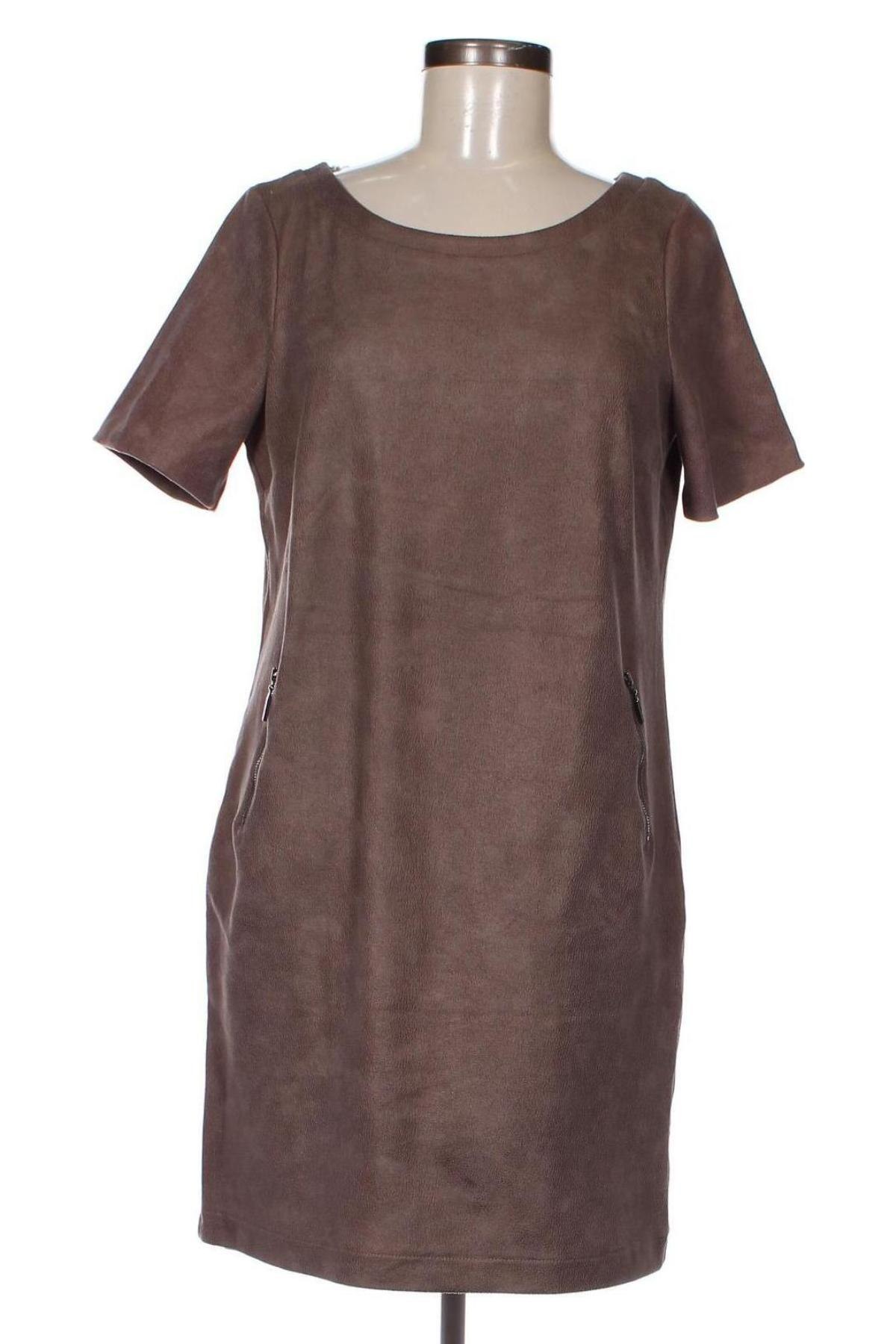 Kleid Comma,, Größe M, Farbe Beige, Preis 6,49 €