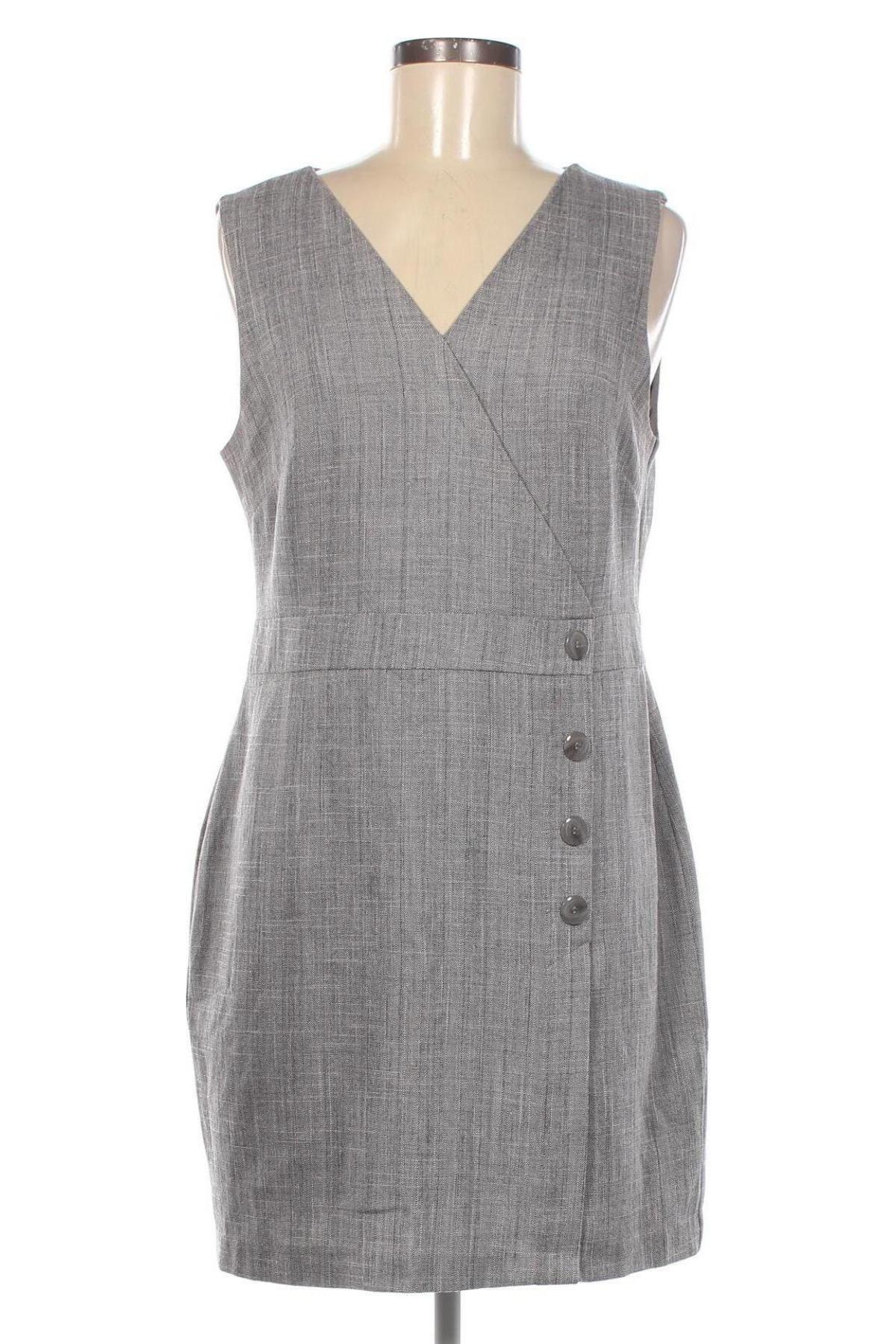 Kleid Dorothy Perkins, Größe L, Farbe Grau, Preis € 6,49