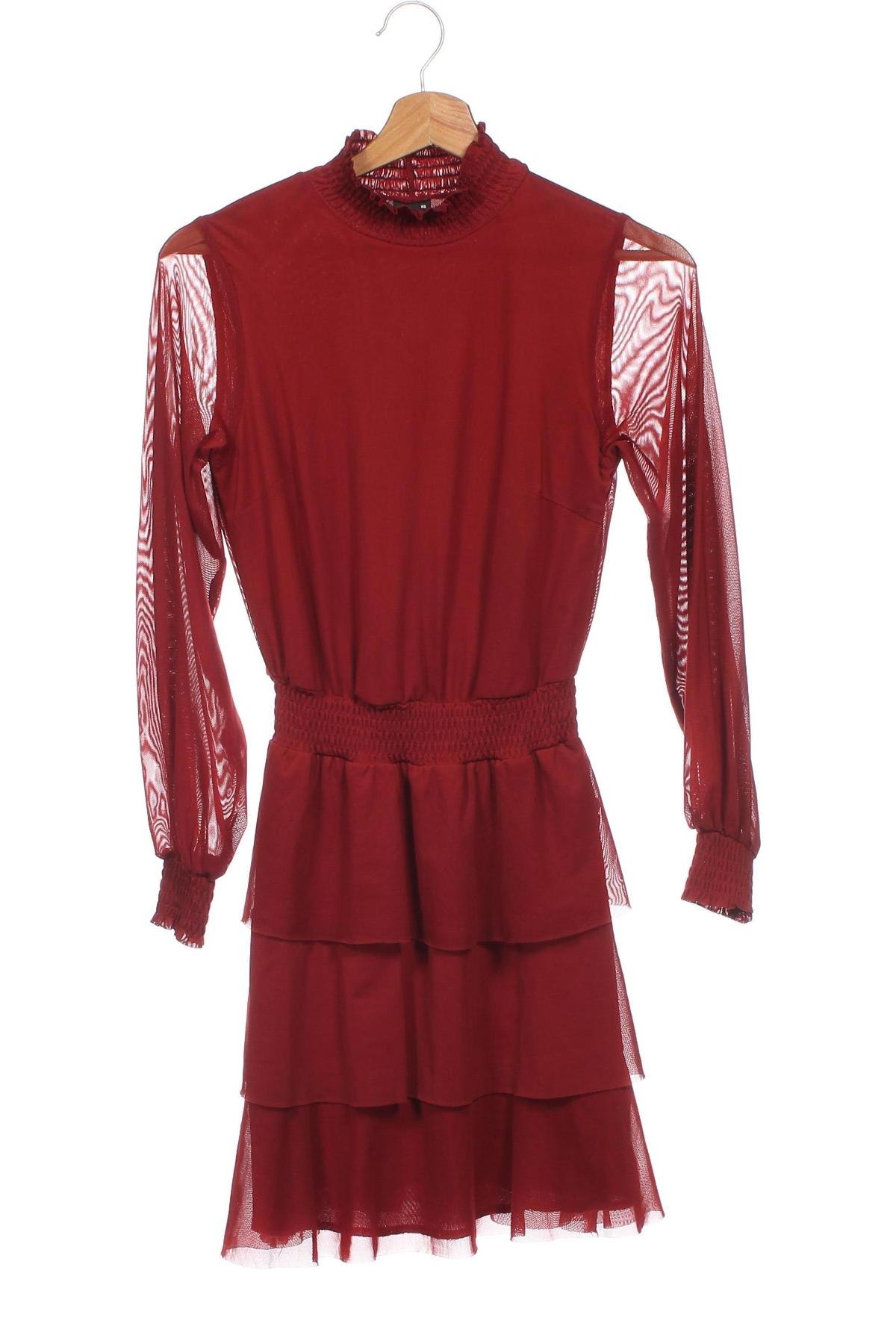 Kleid Gina Tricot, Größe XS, Farbe Rot, Preis 10,56 €