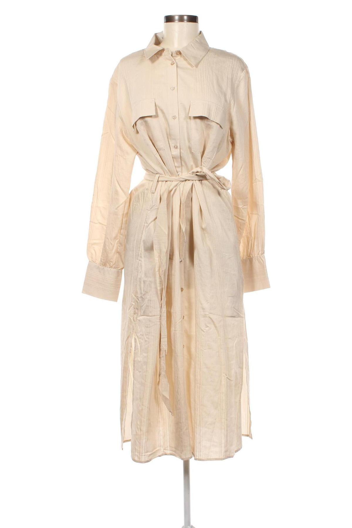 Kleid Guido Maria Kretschmer for About You, Größe XL, Farbe Ecru, Preis € 33,40