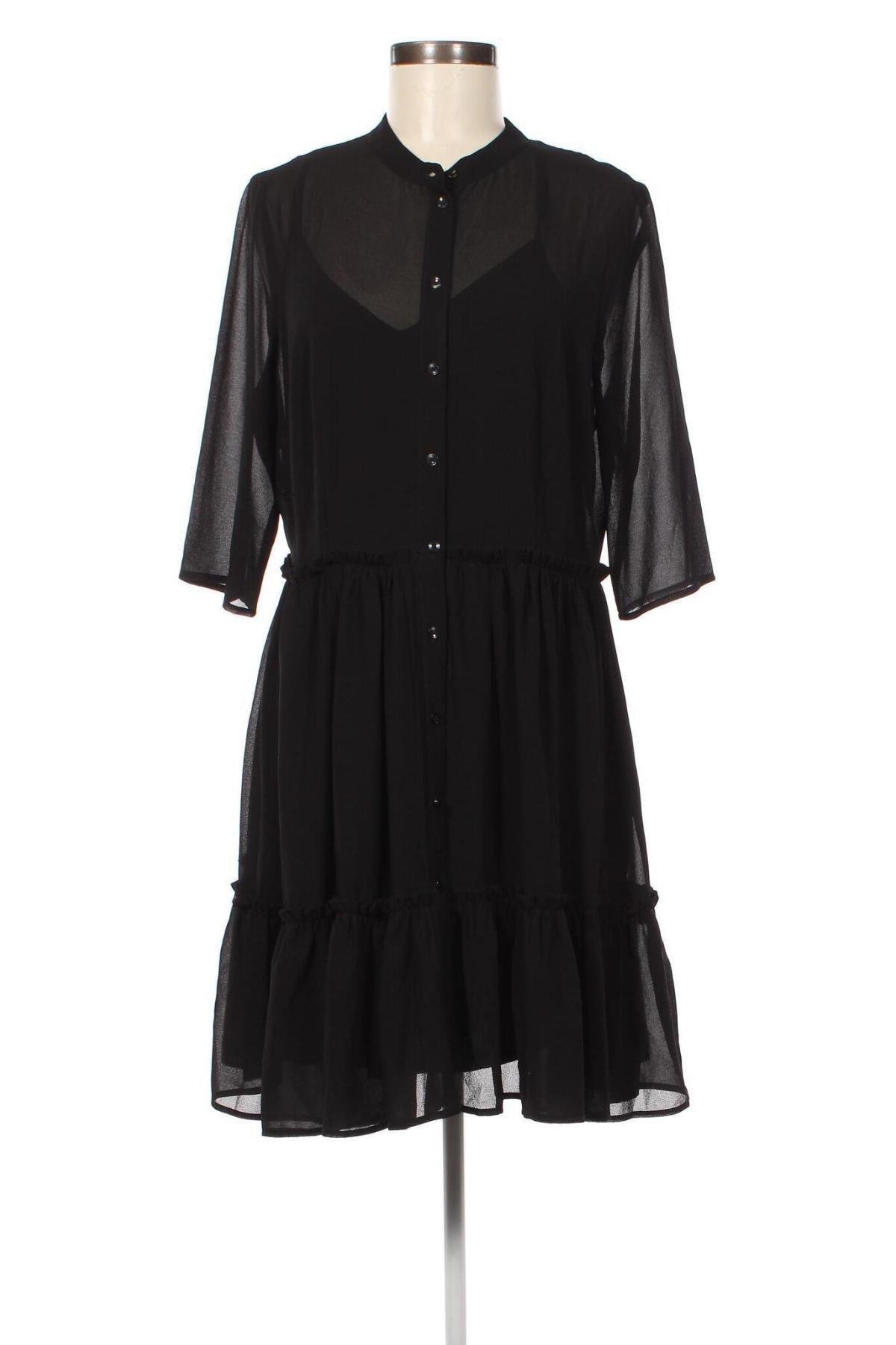 Kleid Guido Maria Kretschmer for About You, Größe L, Farbe Schwarz, Preis € 30,62