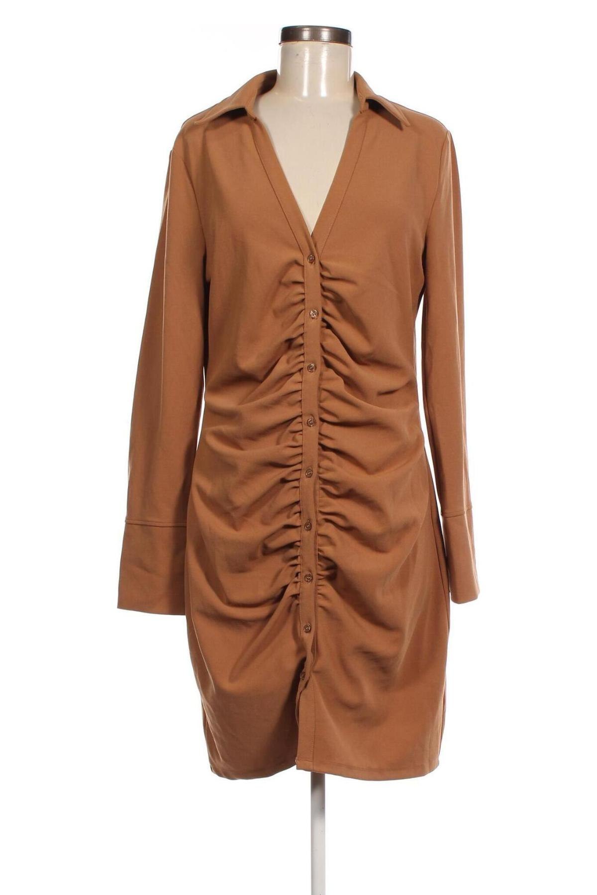 Kleid H&M, Größe L, Farbe Braun, Preis 12,11 €