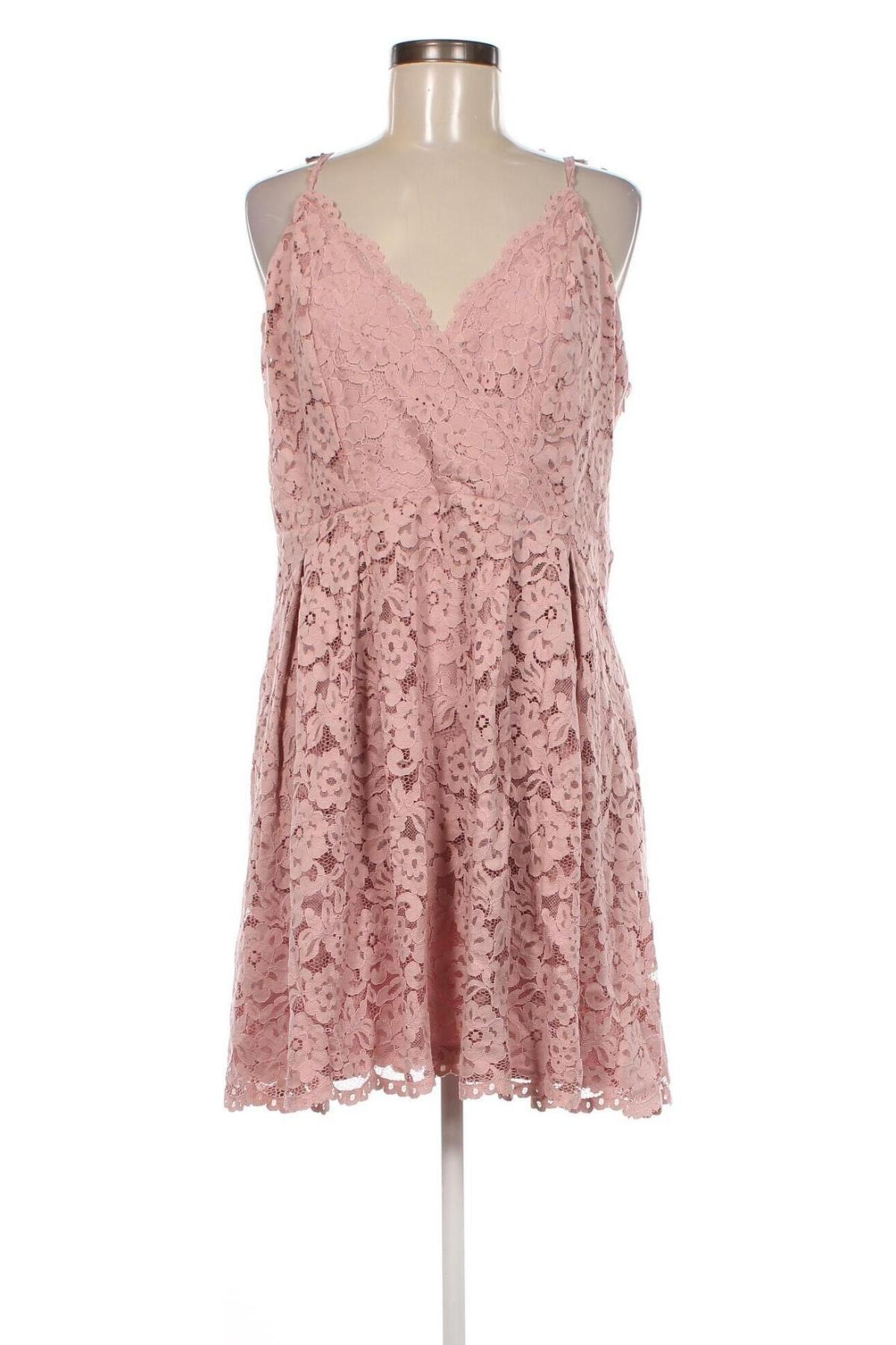 Kleid H&M, Größe XL, Farbe Rosa, Preis 11,10 €