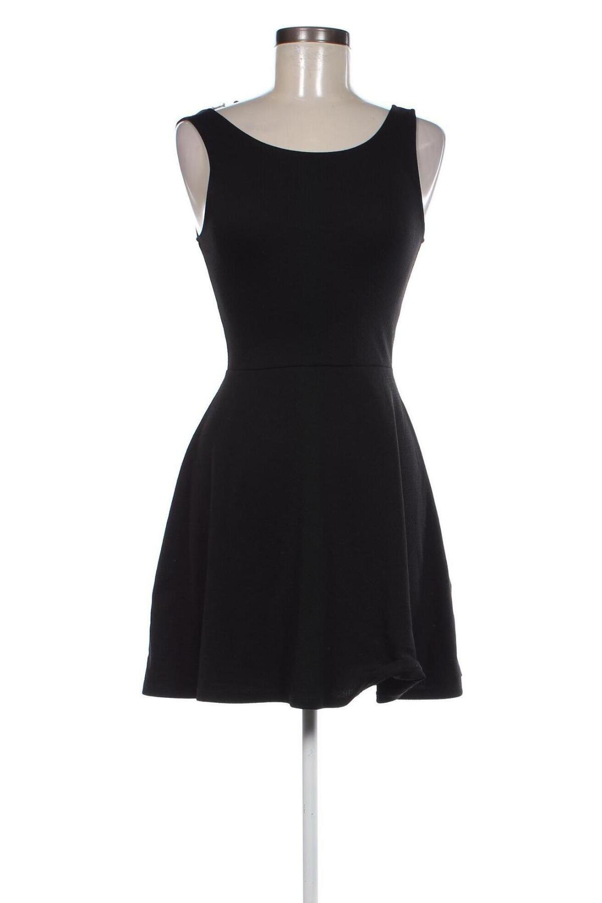 Kleid H&M Divided, Größe XS, Farbe Schwarz, Preis 20,18 €