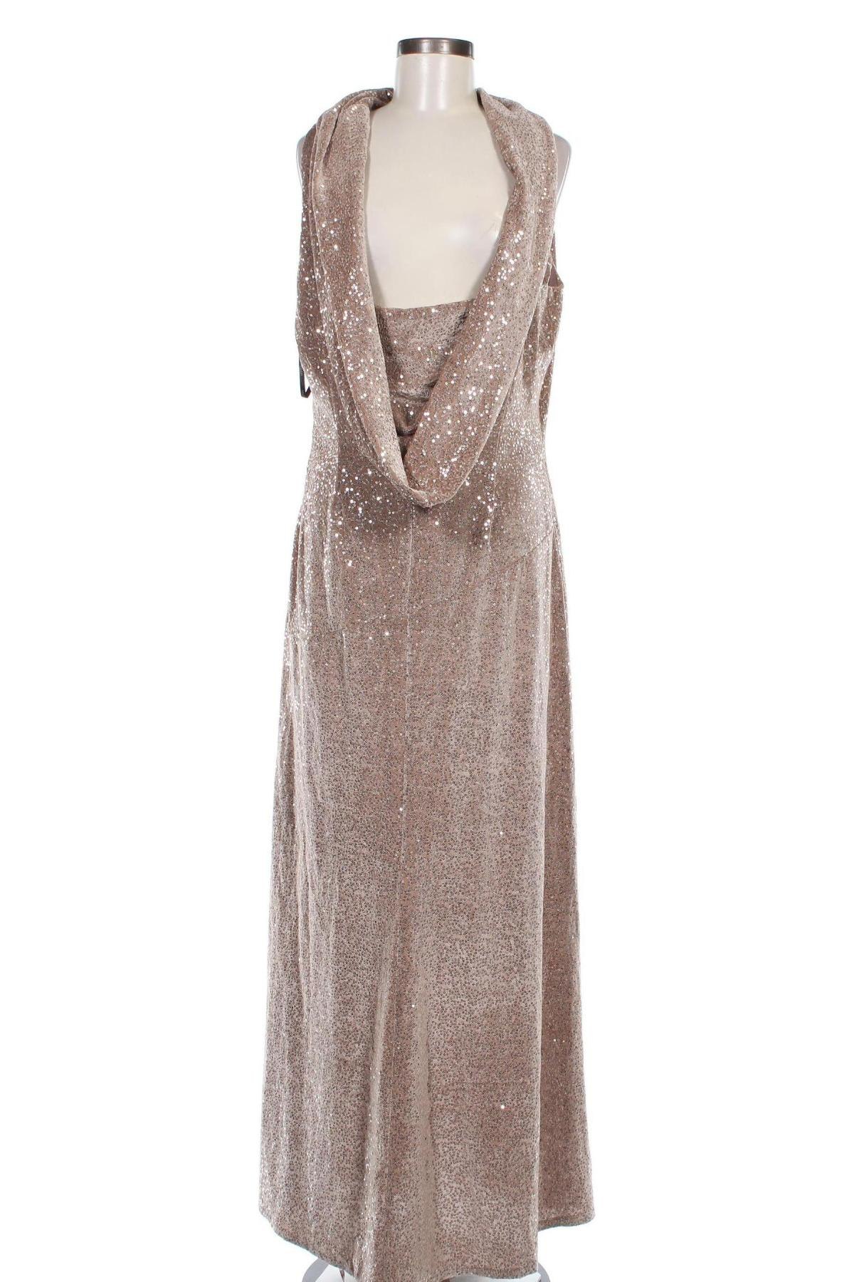Sukienka HotSquash London, Rozmiar XL, Kolor Beżowy, Cena 319,59 zł