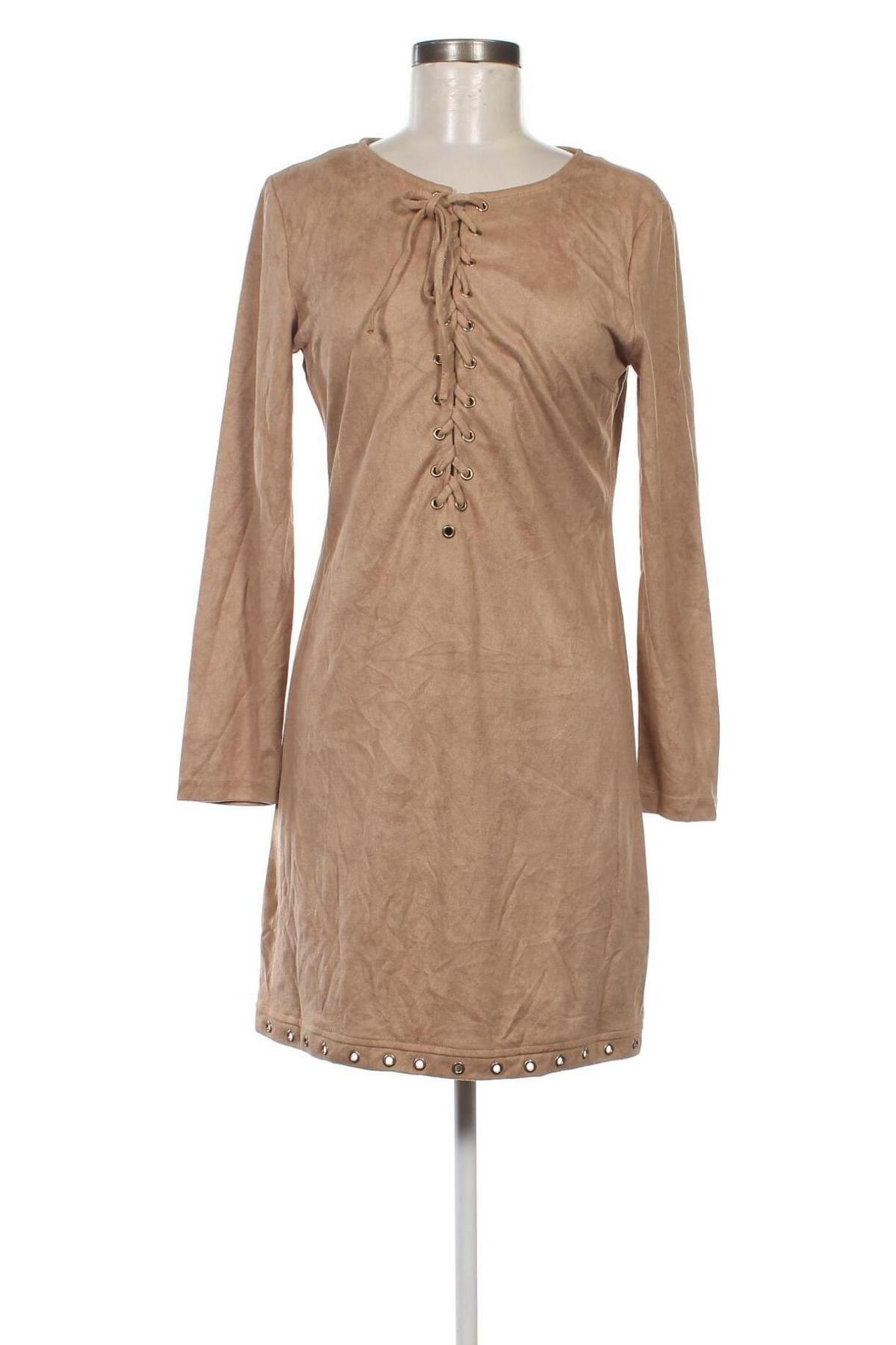 Kleid In Vogue, Größe L, Farbe Beige, Preis € 5,49