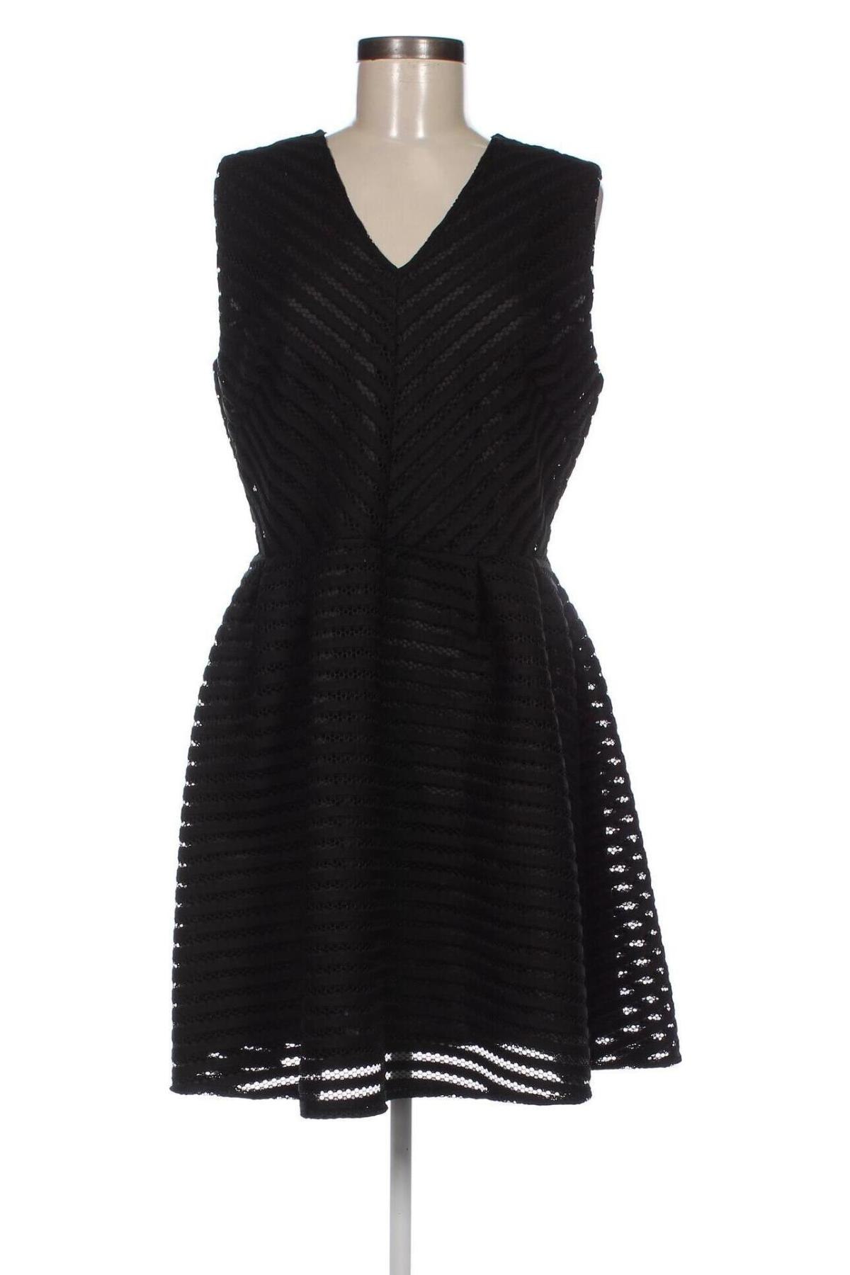 Kleid Iska London, Größe L, Farbe Schwarz, Preis 24,46 €