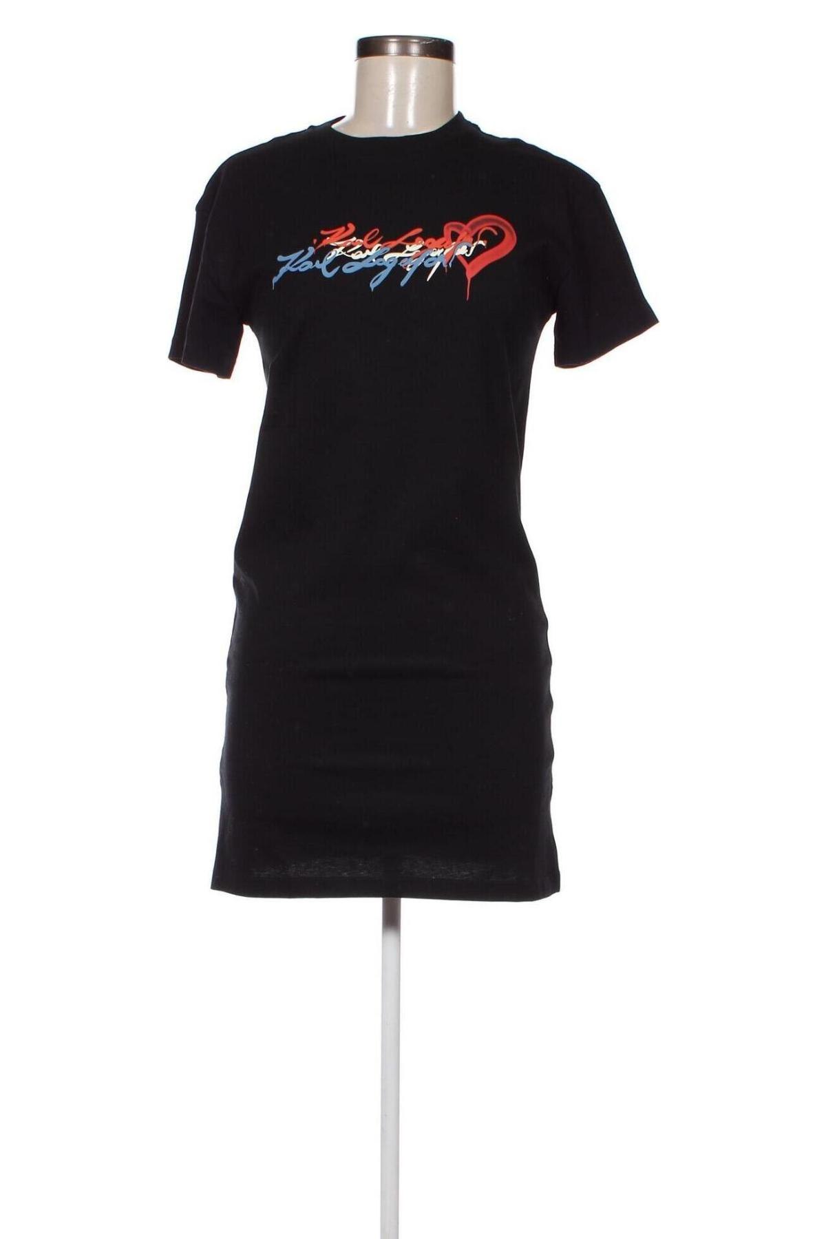 Kleid Karl Lagerfeld, Größe XS, Farbe Schwarz, Preis € 196,39