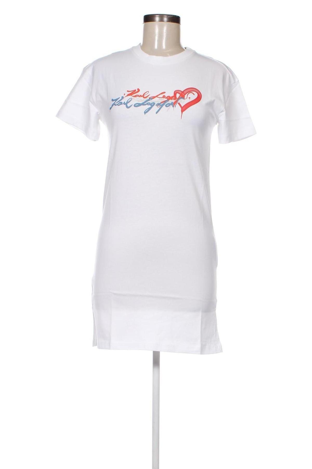 Kleid Karl Lagerfeld, Größe XS, Farbe Weiß, Preis 108,01 €